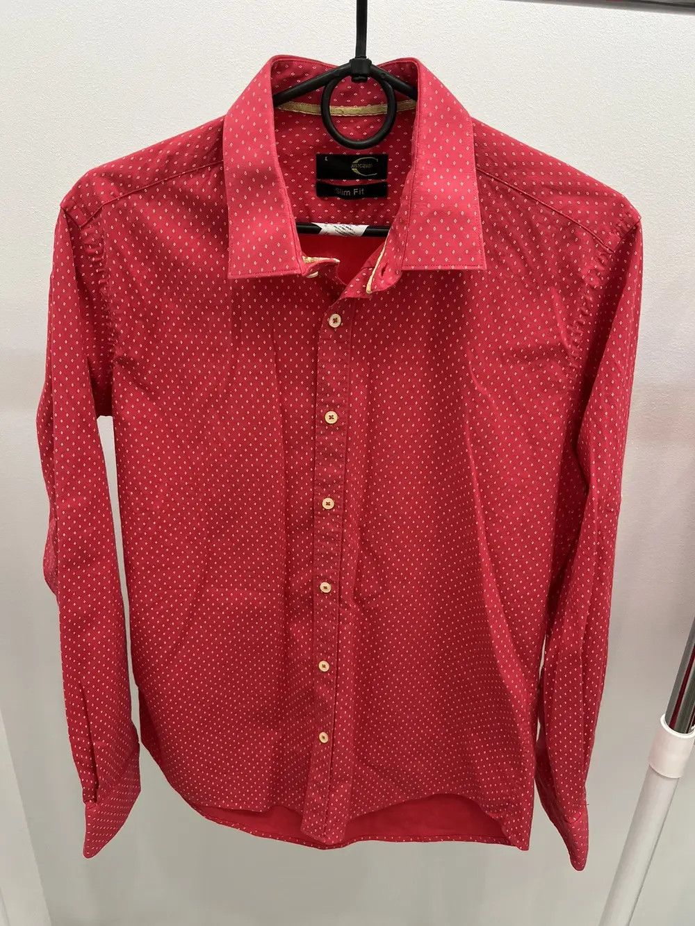 Just Cavalli Just Cavalli Cotton Button Up Shirt Size L / US 10 / IT 46 - 1 Thumbnail