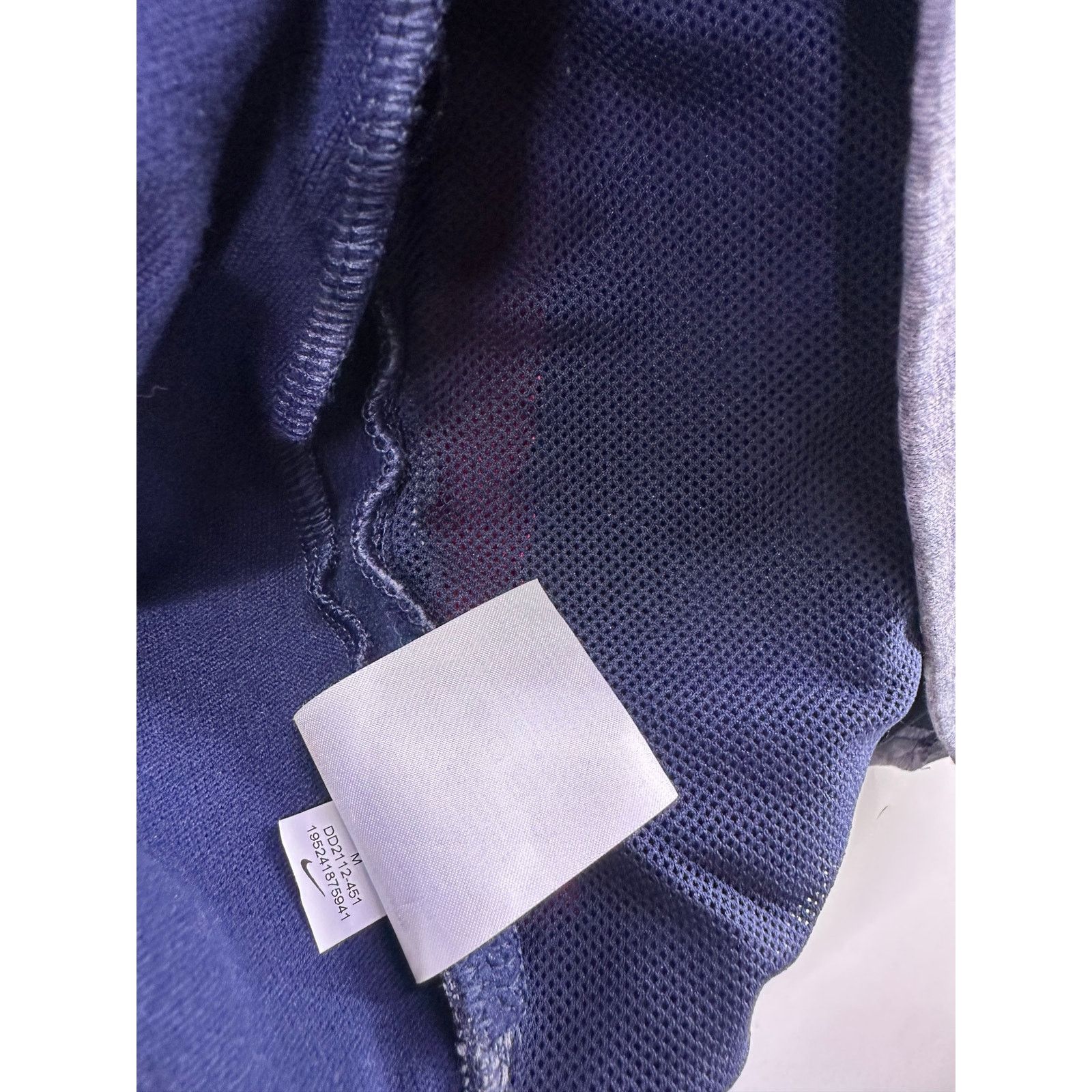 Nike NikeGray Blue Therma Fit Center SwooshHoodie Sz medium Size US M / EU 48-50 / 2 - 14 Thumbnail