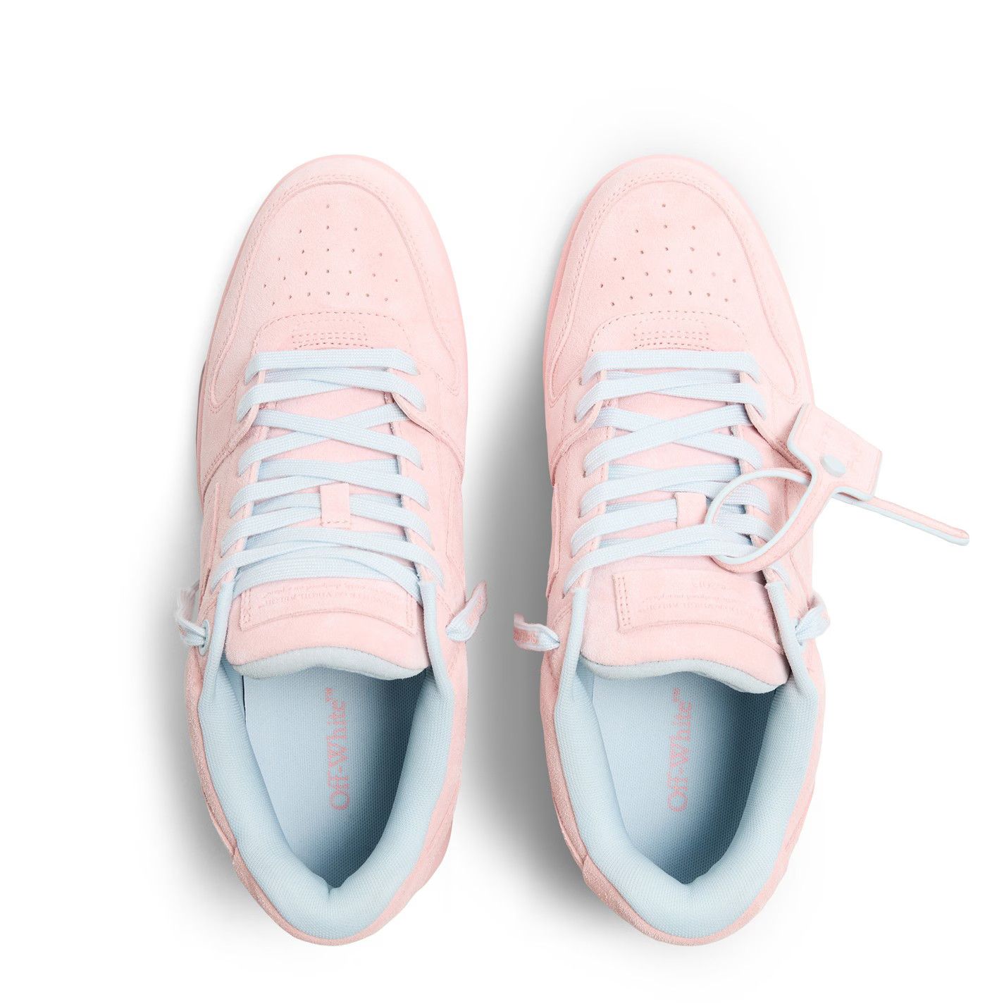 Off-White o1g2r1mq0226 Outofoffice Low-Top Trainers in Soft Pink Size US 14 / EU 47 - 6 Thumbnail
