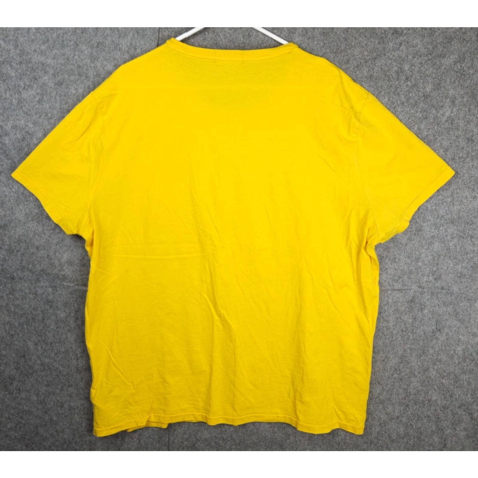 Vintage VINTAGE Polo Sport T-Shirt Mens 2XL Slim Yellow Spell Out 90s RALPH LAUREN Logo Shirt Men Size US XXL / EU 58 / 5 - 2 Thumbnail