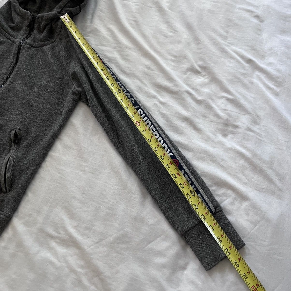 Superdry Superdry Full Zip Hoodie Unisex Small Taped Sleeves Size US S / EU 44-46 / 1 - 12 Thumbnail