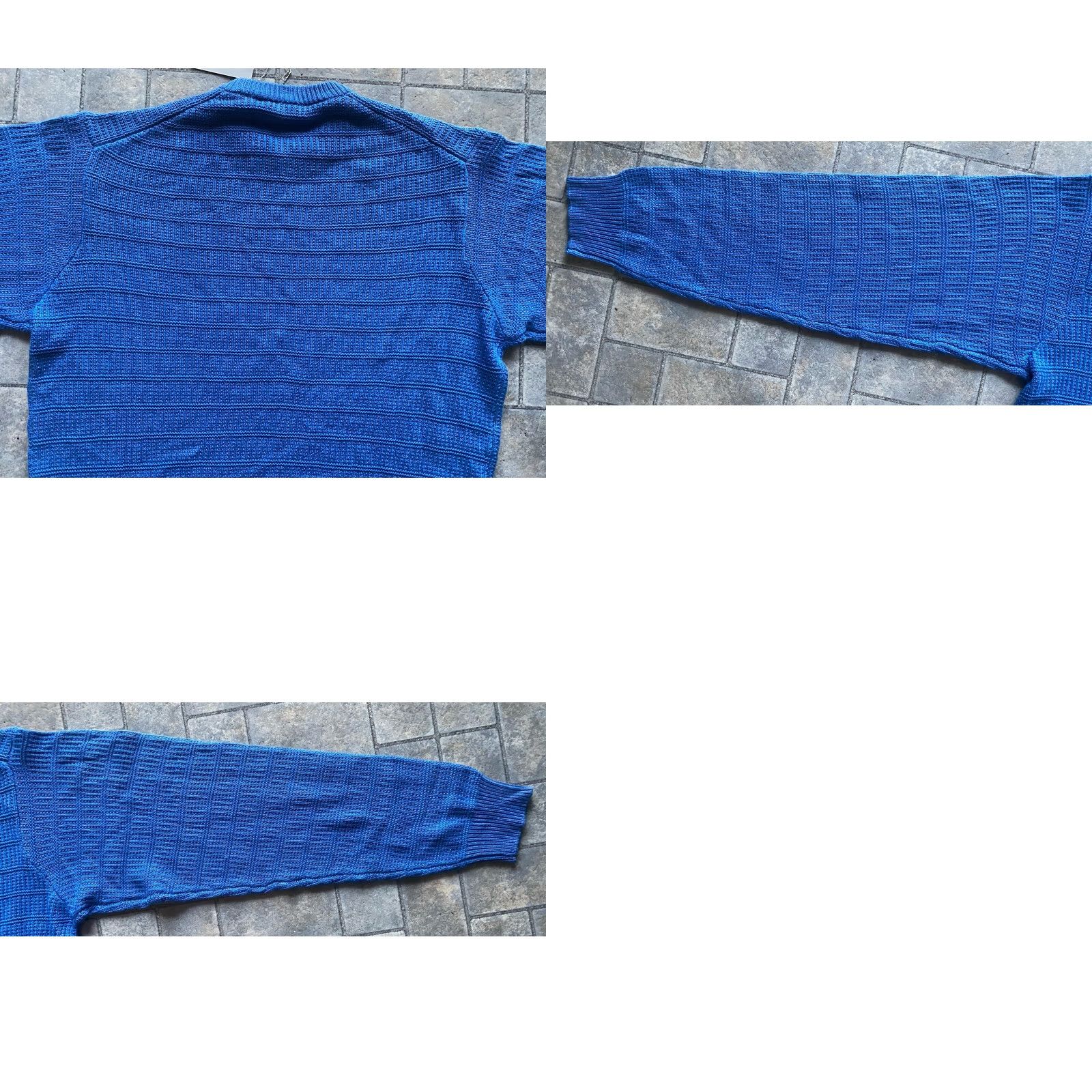 Vintage Cullen Sweater Women’s Blue Silk Cashmere Size L Pullover NWT New Size L / US 10 / IT 46 - 10 Thumbnail