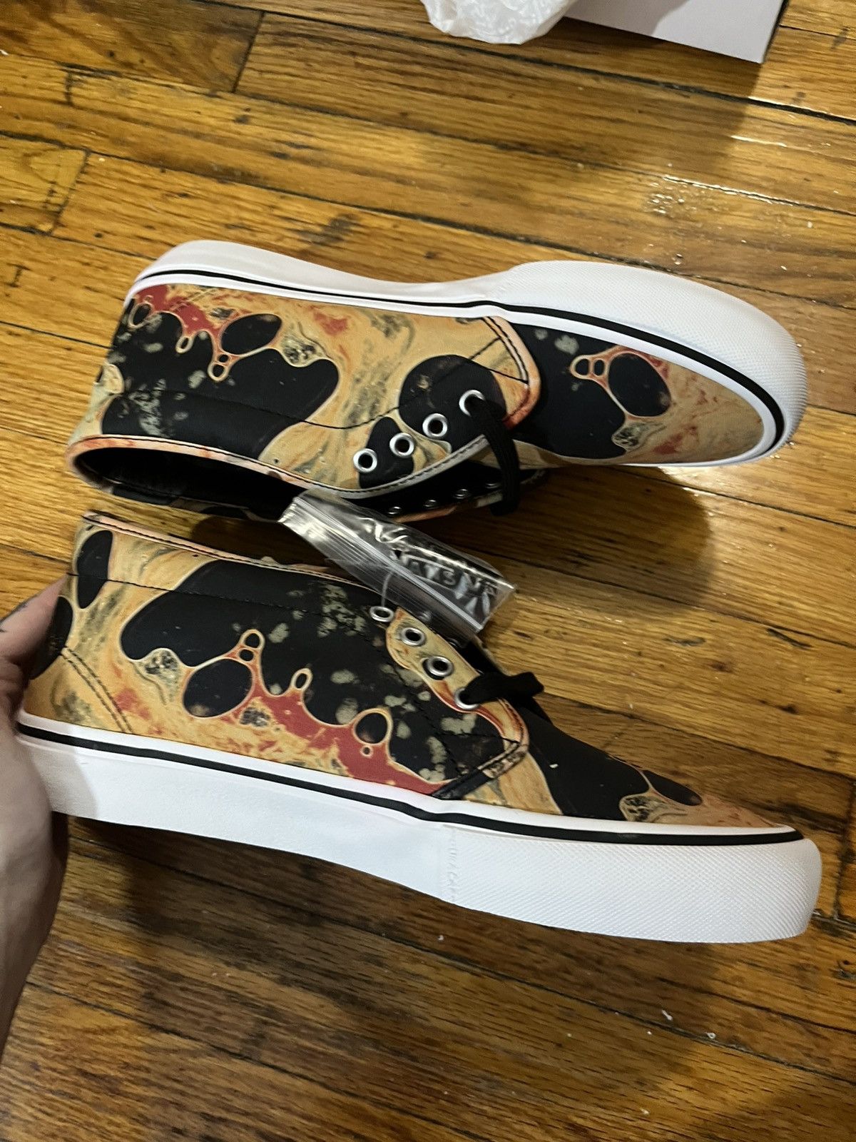 Supreme blood and semen vans mids