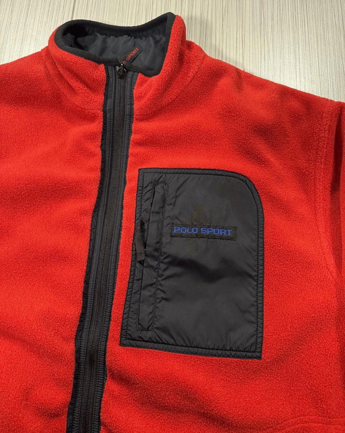 Polo Ralph Lauren Vintage Polo Sport Ralph Lauren Reversible Jacket (Size XL) Size US XL / EU 56 / 4 - 4 Thumbnail