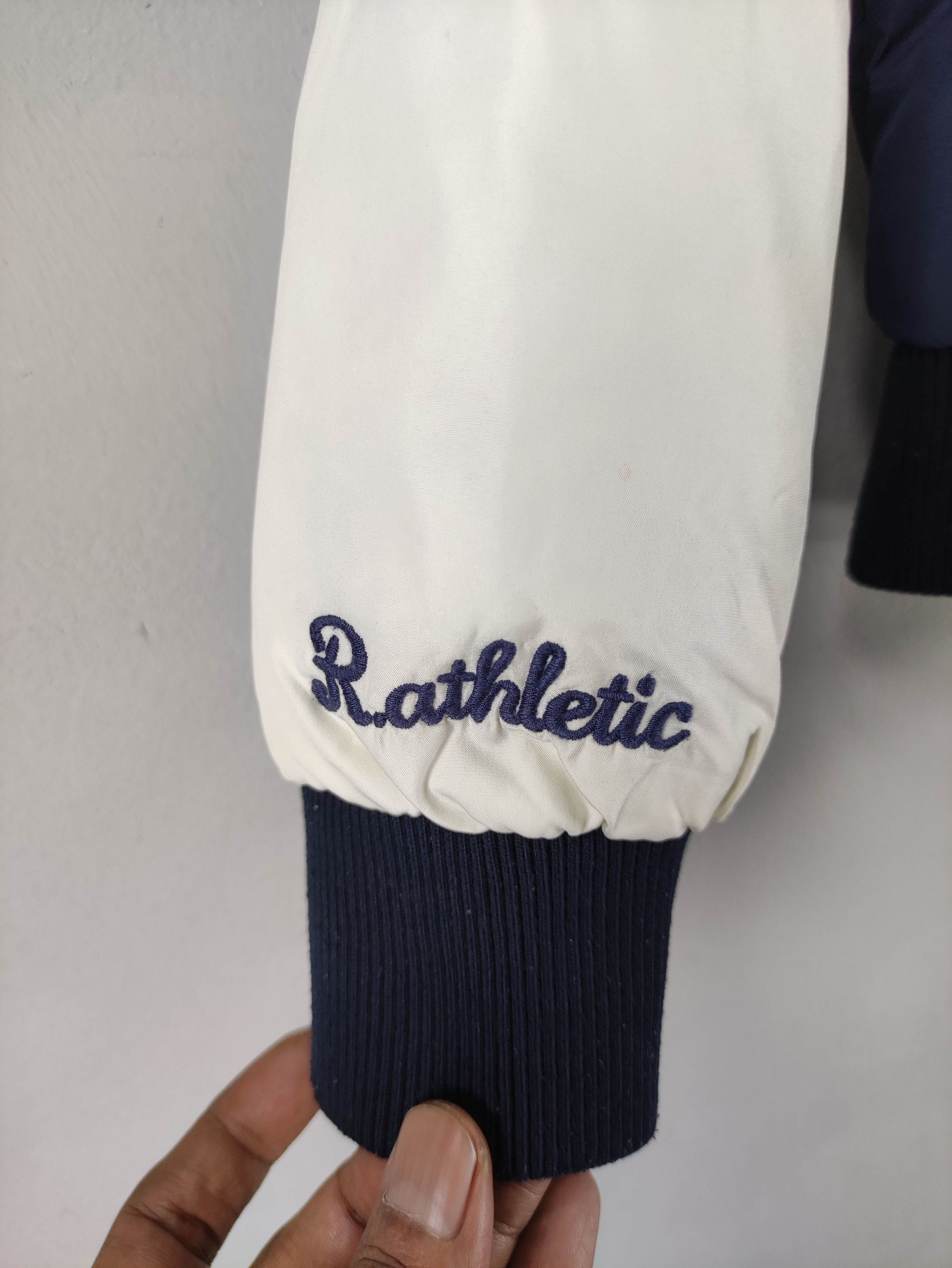 Japanese Brand Vintage R.Athletic Varsity Puffer Jacket Snap Button Size US S / EU 44-46 / 1 - 2 Thumbnail