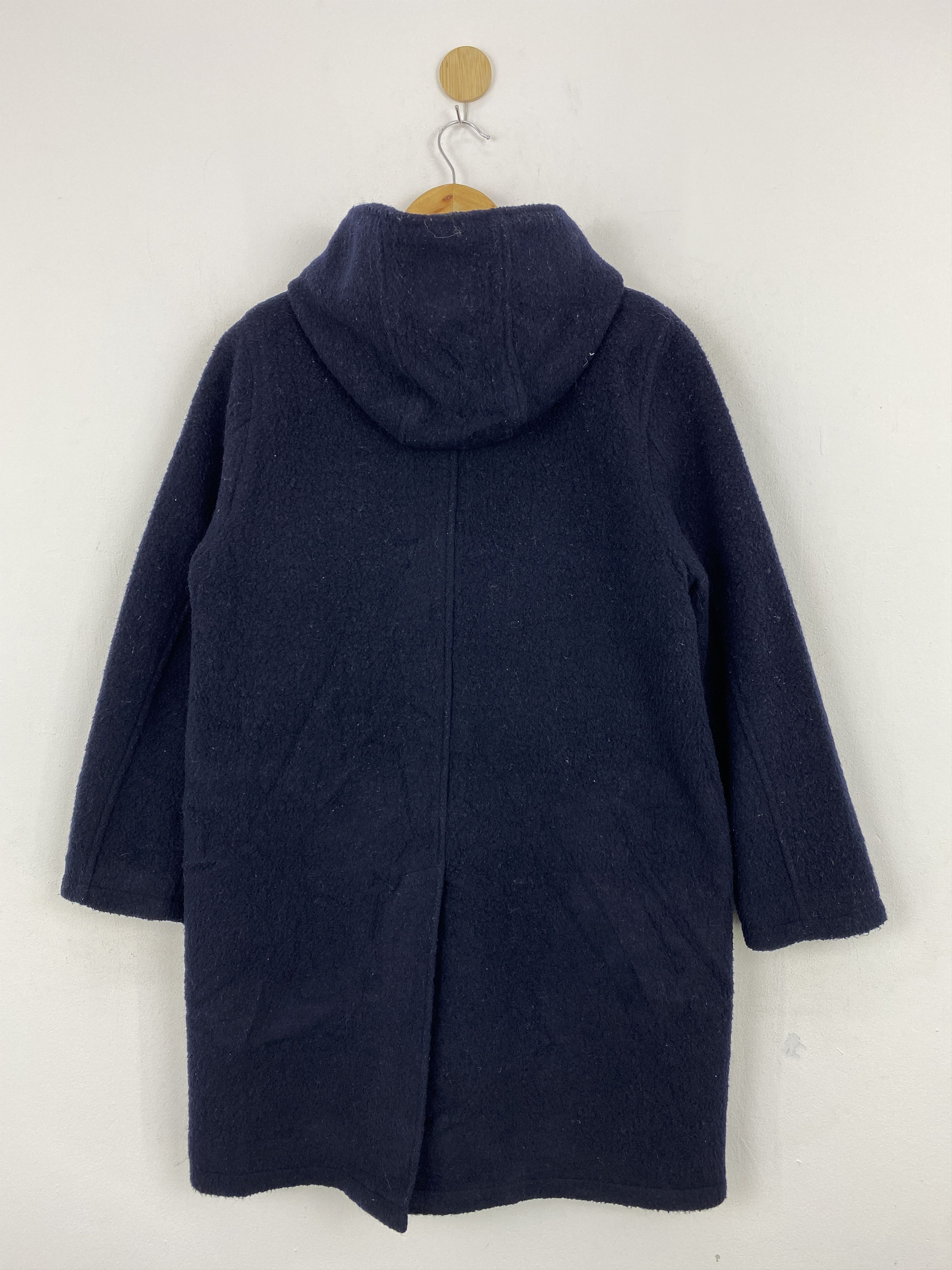 Japanese Brand Vintage Japanese Brand Duffle Coat Wool Hooded Jacket JA0072 Size US M / EU 48-50 / 2 - 2 Thumbnail
