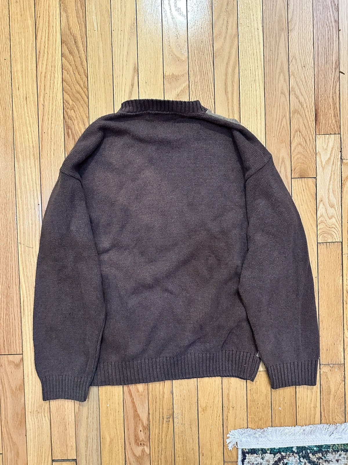 Vintage Vintage Preppy Liberty Sweaters Argyle Print Sweater - Brown Size US S / EU 44-46 / 1 - 3 Thumbnail