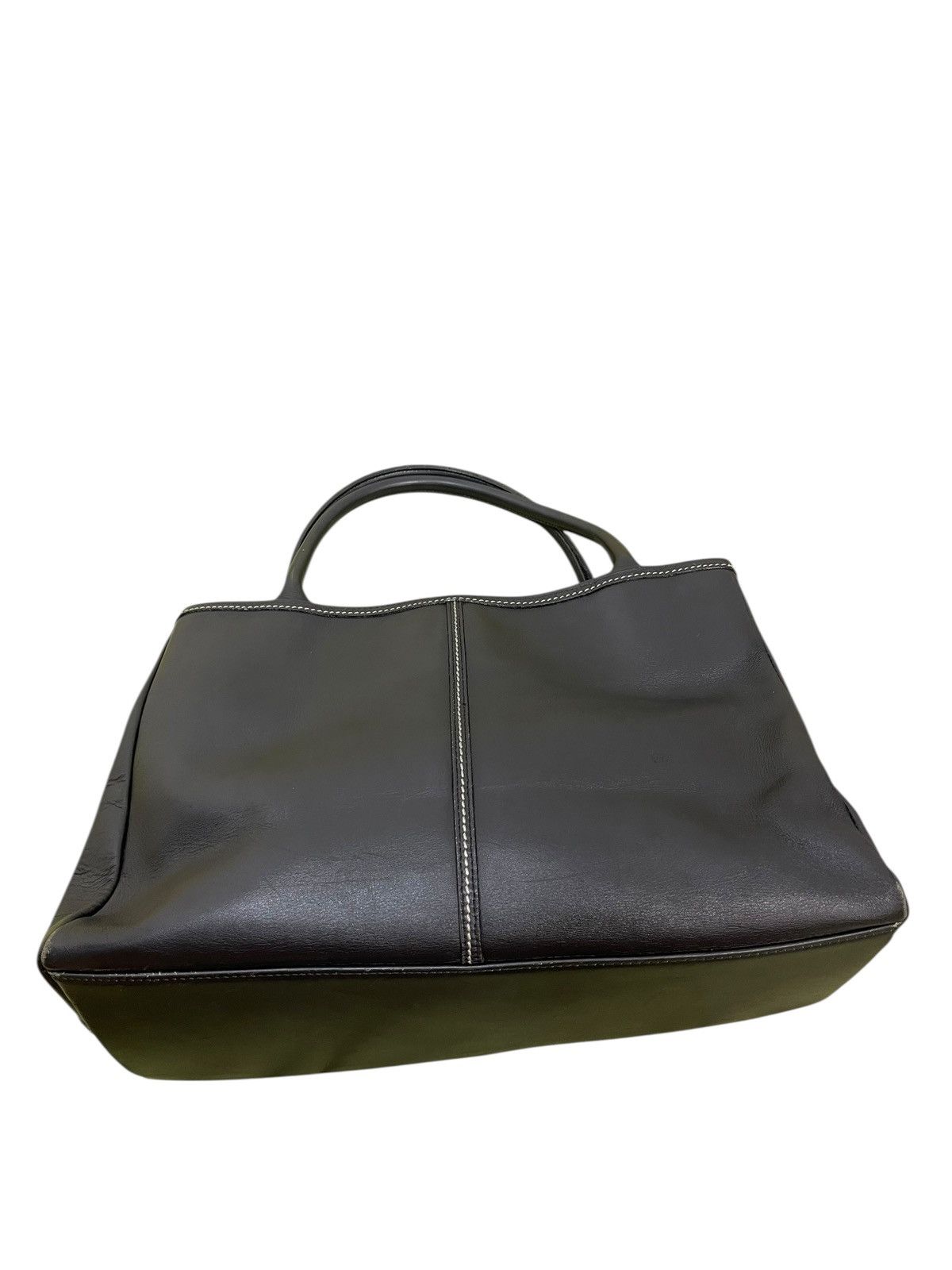 Genuine Leather Full Leather Art Berg Japan Tote Hand Bag 2🟩2 Size ONE SIZE - 5 Thumbnail