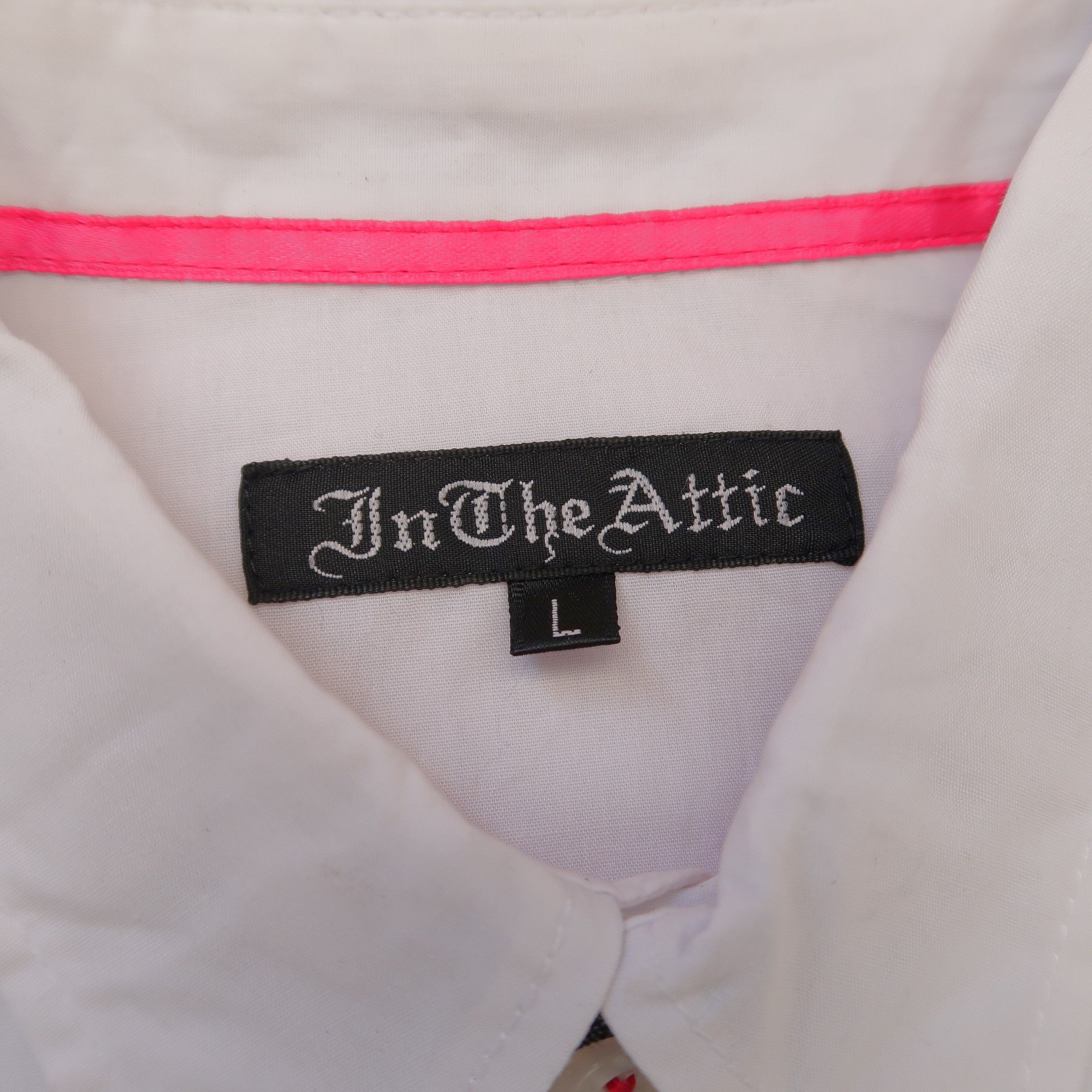 Japanese Brand 1990s If Six Was Nine In The Attic Punk Poem Shirt Tie Size US M / EU 48-50 / 2 - 4 Thumbnail