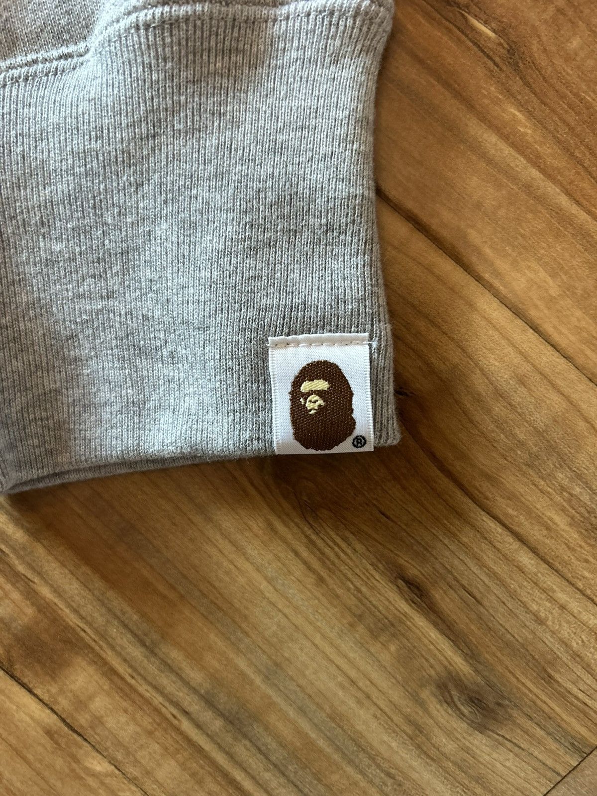 Bape NEW Bape Gray By Bathing Ape Face Pullover Hoodie Size US XL / EU 56 / 4 - 10 Thumbnail