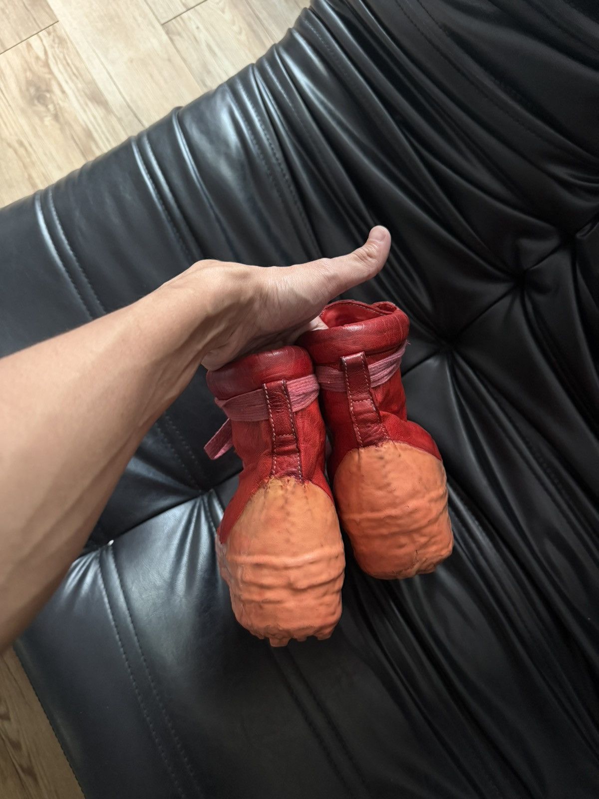Carol Christian Poell Carol Christian Poell Drip Rubber Sneaker Size US 8 / EU 41 - 5 Thumbnail