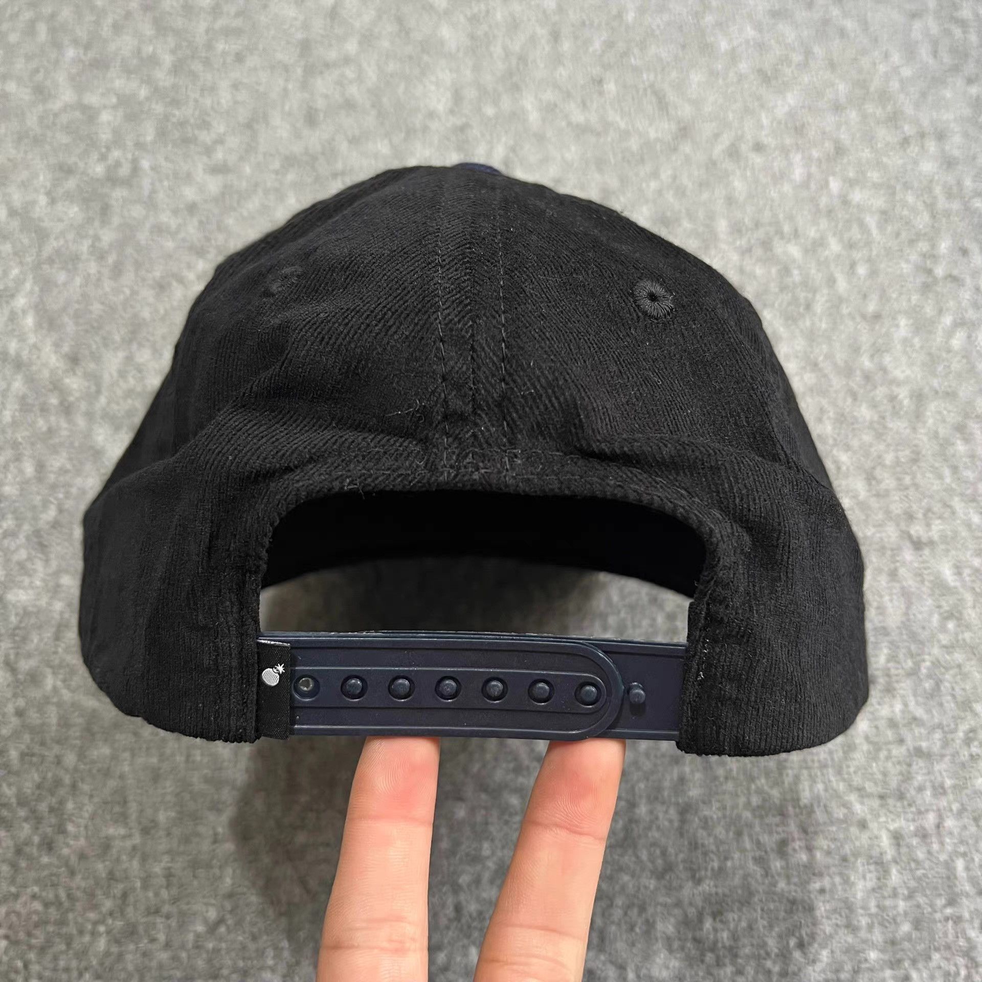 The Hundreds The Hundreds Bomb Embroidered Corduroy Baseball Visor Q7 Size ONE SIZE - 4 Thumbnail