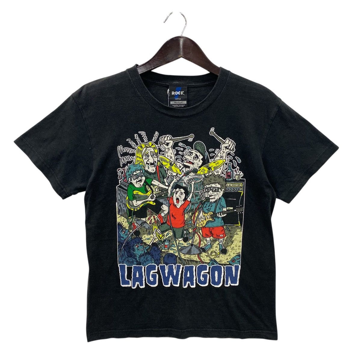 Band Tees 💥VINTAGE LAGWAGON Fat wreck chords Punk rock Japan shirt Size US M / EU 48-50 / 2 - 1 Thumbnail