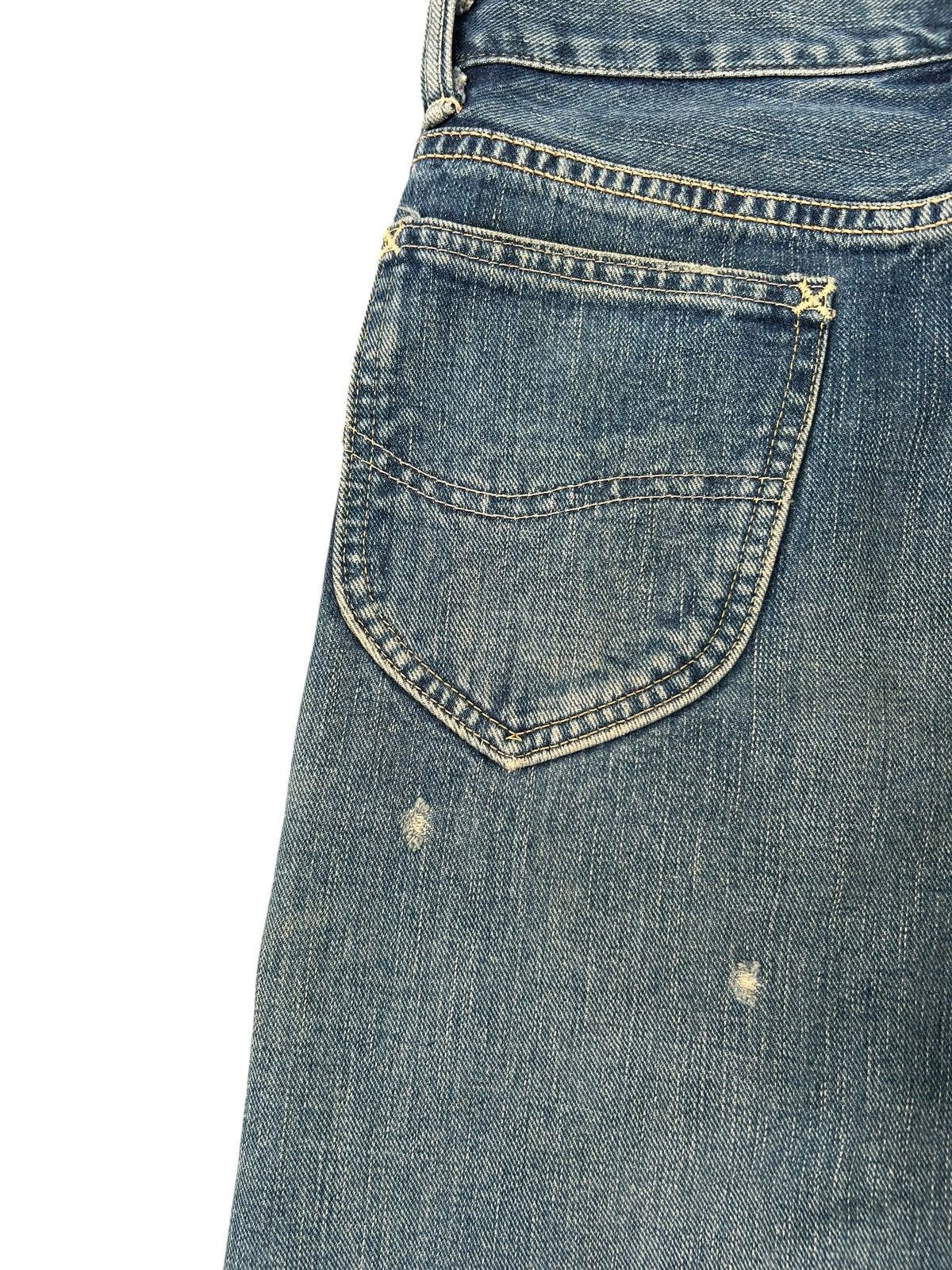 Kapital VINTAGE LEE HALF SELVEDGE JAPANESE DISTRESSED DENIM JEANS Size US 29 - 8 Thumbnail