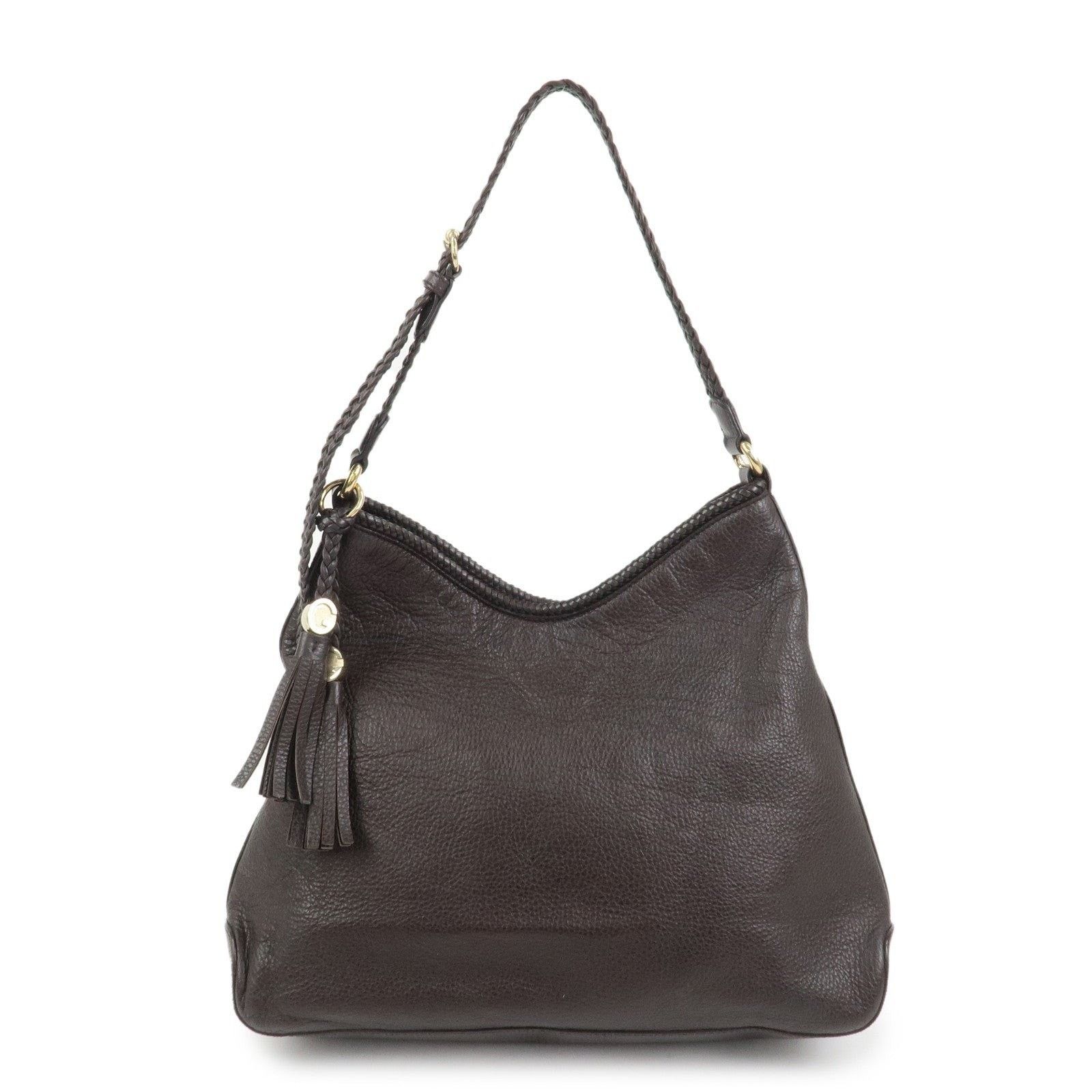 Gucci Gucci Soho Calfskin Shoulder Bag Brown Size ONE SIZE - 1 Thumbnail