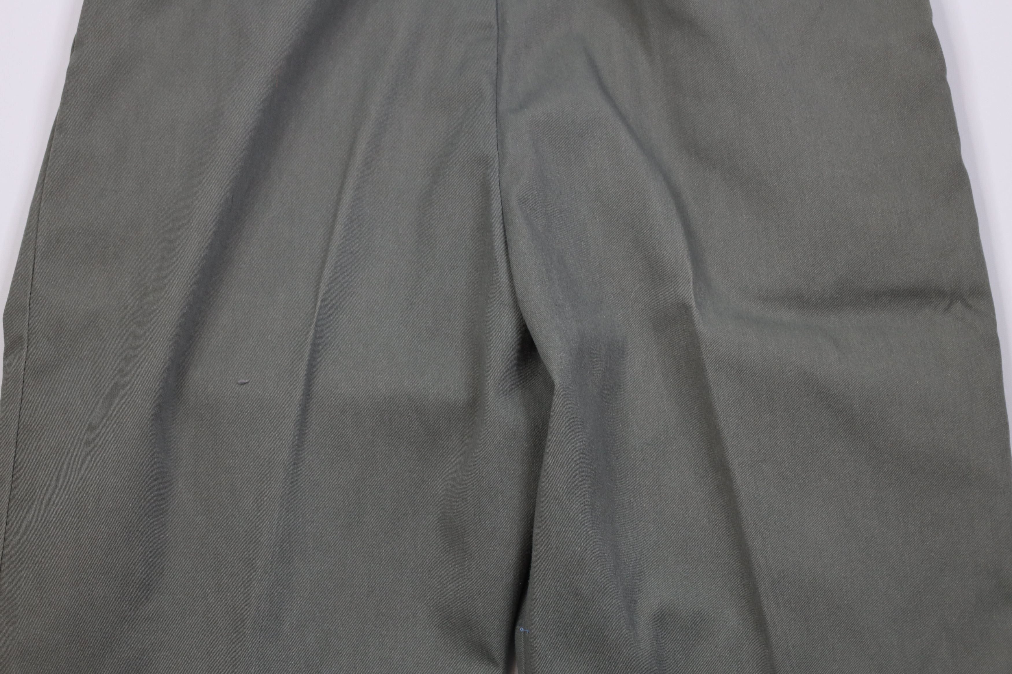 Dickies Vintage 90s Dickies Wide Leg Dungaree Pants Green USA Size US 38 / EU 54 - 13 Thumbnail