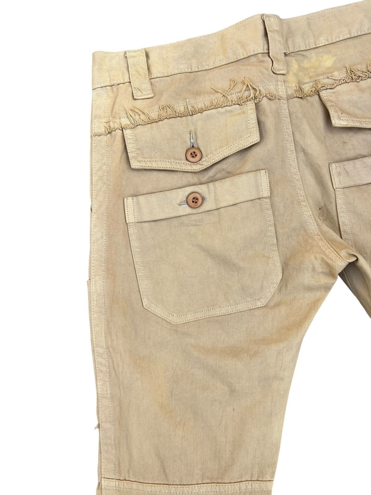 Japanese Brand Vintage SABOTAGE Japan Fade Dirty Distressed Pant Size US 31 - 12 Thumbnail