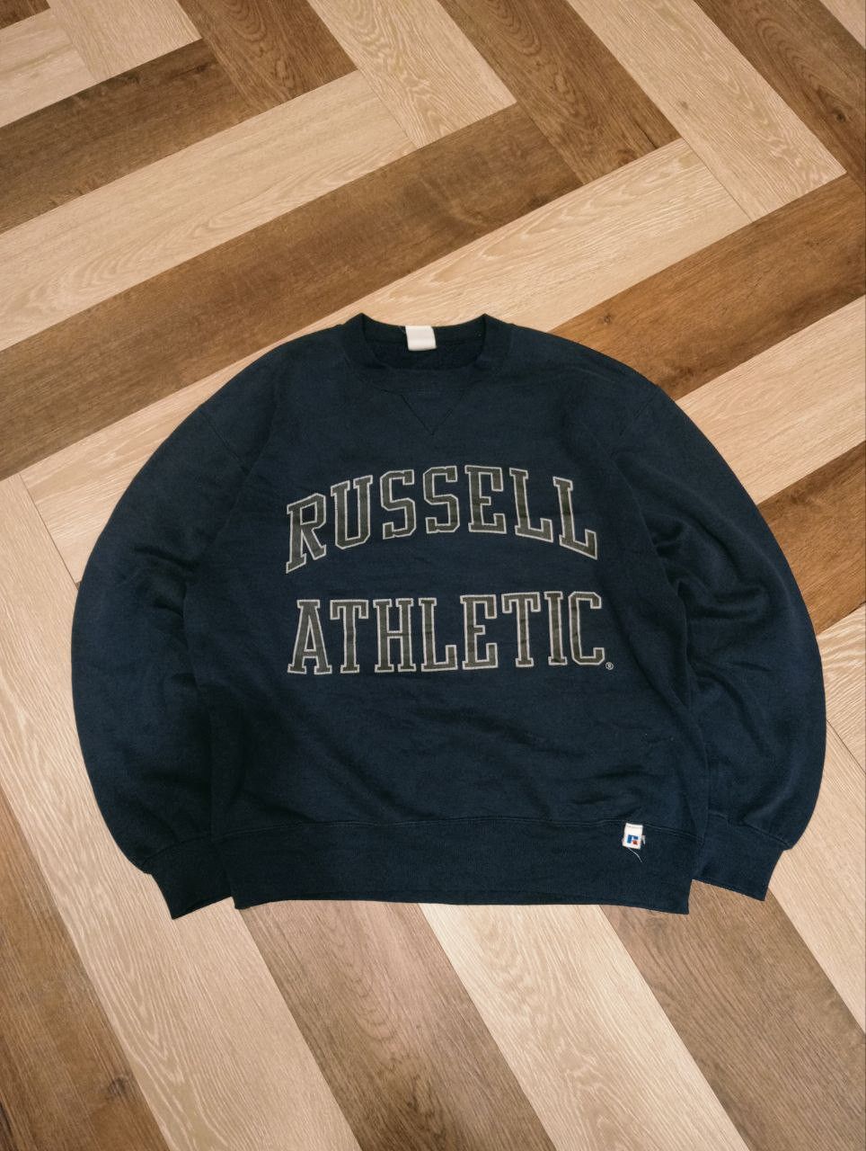 Russell Athletic VINTAGE RUSSELL ATHLETIC SPELLOUT CREWNECK Size US M / EU 48-50 / 2 - 1 Thumbnail