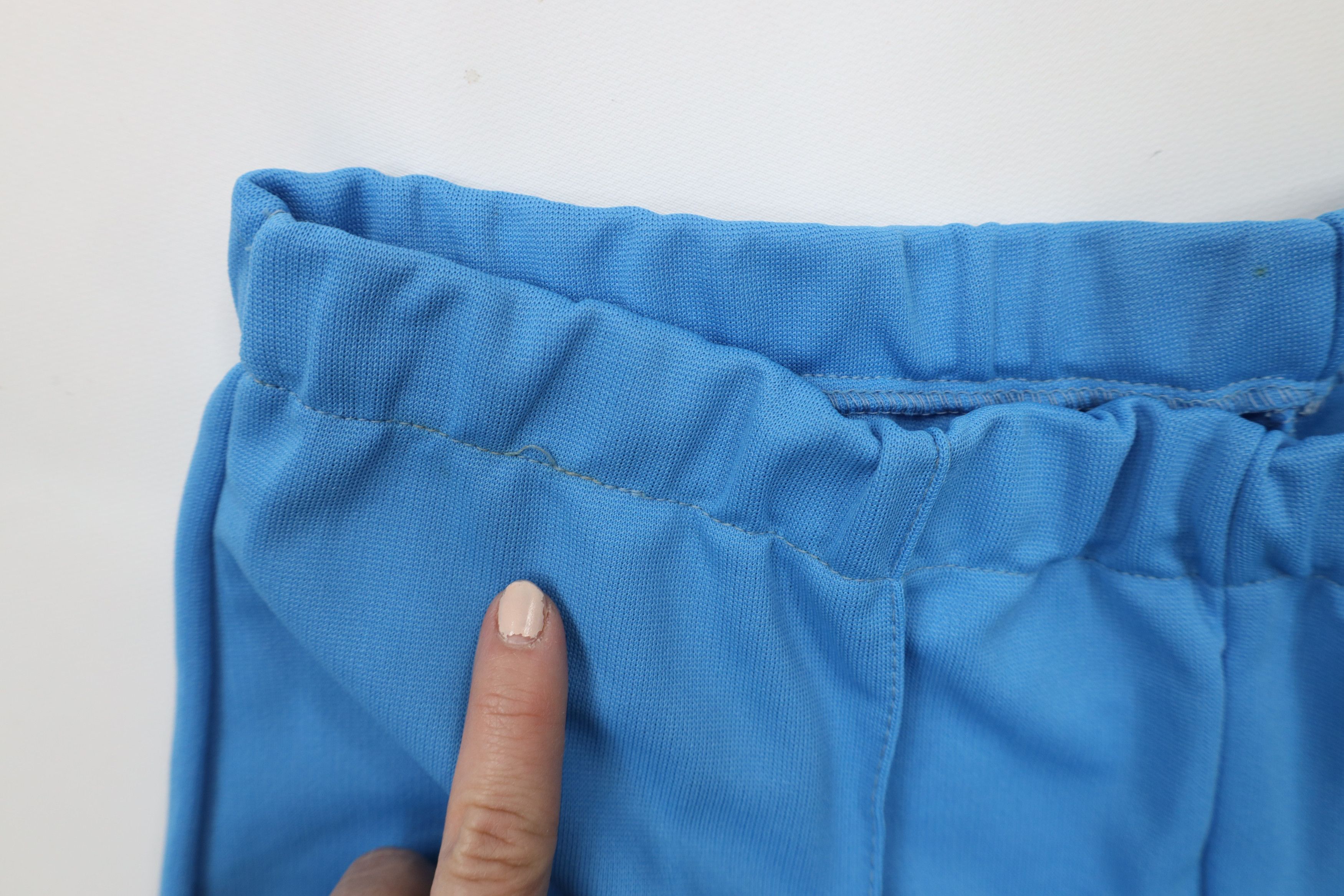 Vintage Vintage 70s Streetwear Bell Bottoms Pants Light Blue USA Size 38" / US 16 / IT 52 - 5 Thumbnail