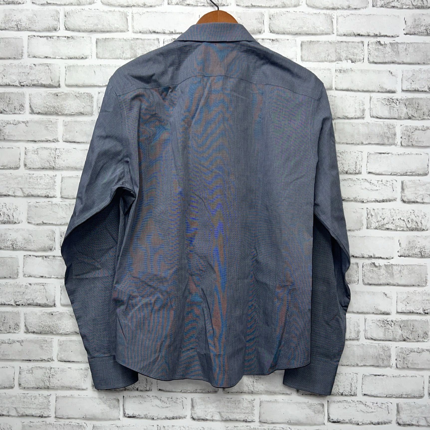 UNTUCKit UNTUCKit Gray Button-Up Long Sleeve Shirt Mens Size M Size US M / EU 48-50 / 2 - 4 Thumbnail