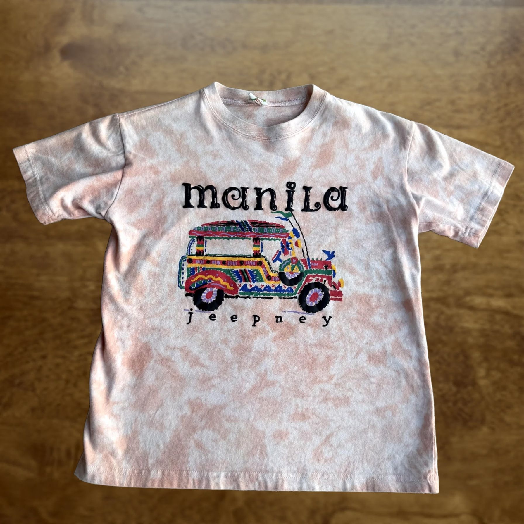 Vintage VINTAGE Philippine Crafts Manila Jeepney Shirt Womens Small Pink Souvenir Tee Size S / US 4 / IT 40 - 1 Thumbnail