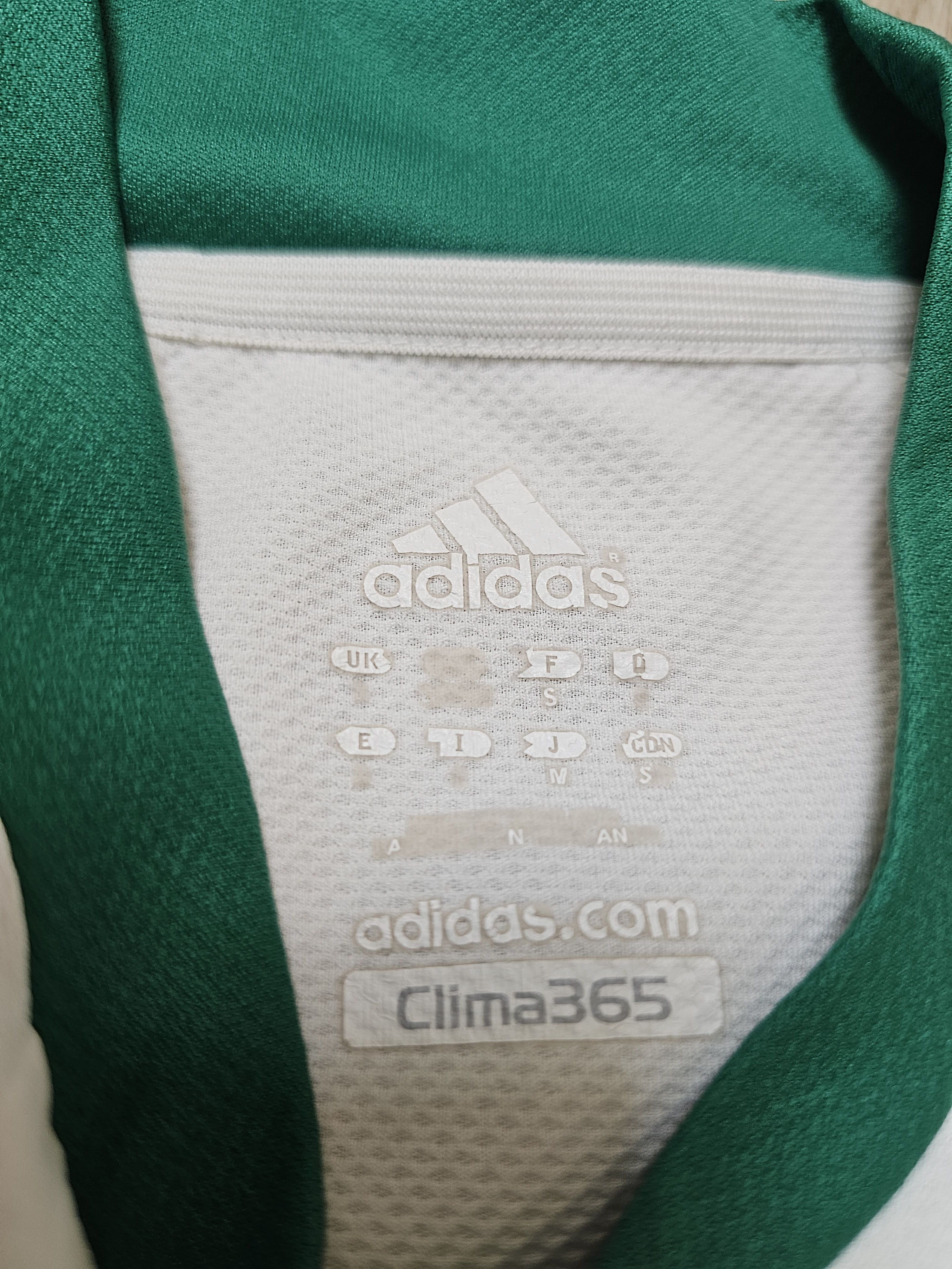 Adidas × All Sport NIGERIA 2008 2009 AWAY VINTAGE FOOTBALL SHIRT SOCCER JERSEY Size US S / EU 44-46 / 1 - 6 Thumbnail