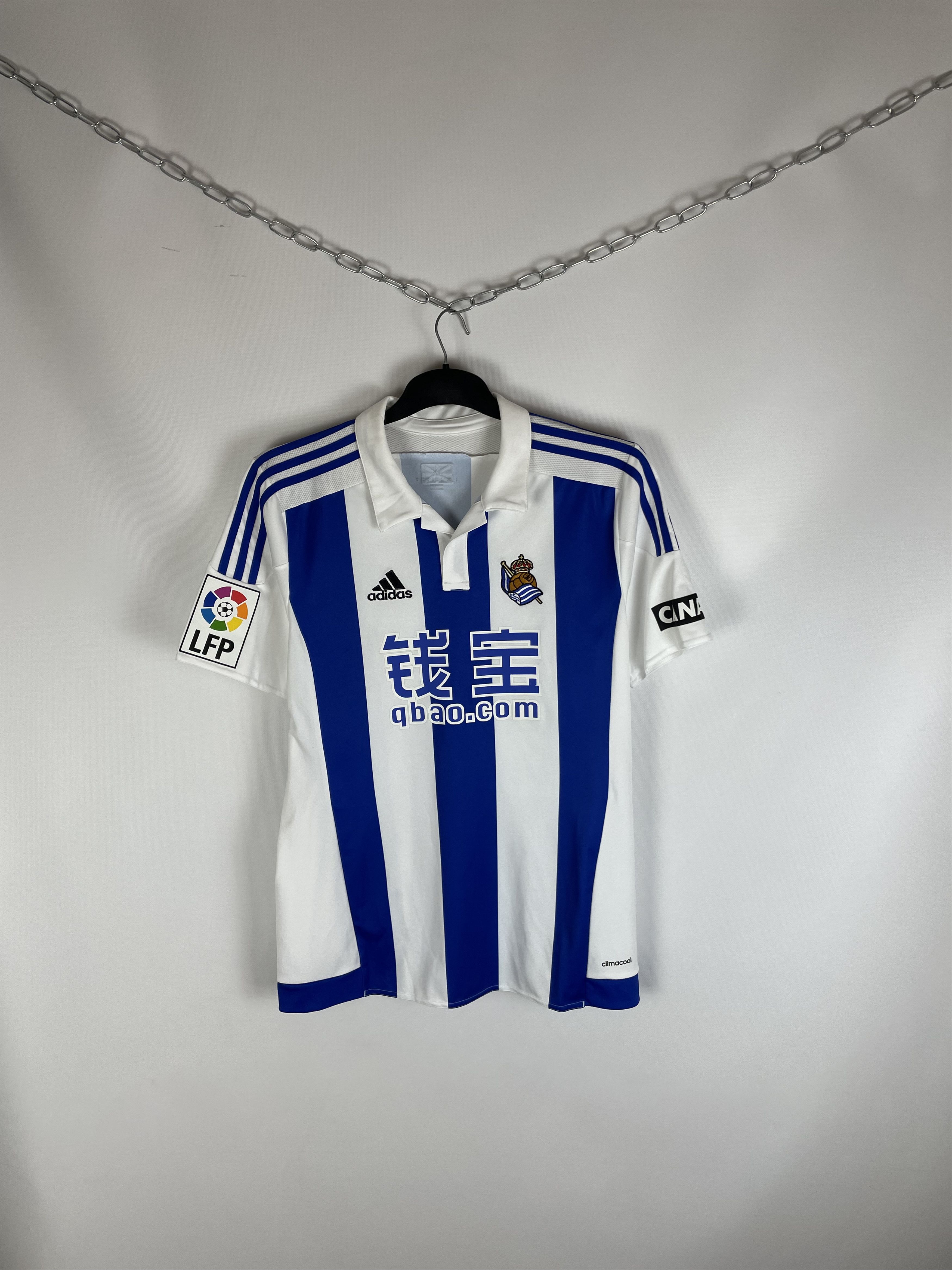 Adidas Adidas Real Sociedad Home Soccer Jersey Football Kit Size US M / EU 48-50 / 2 - 1 Thumbnail