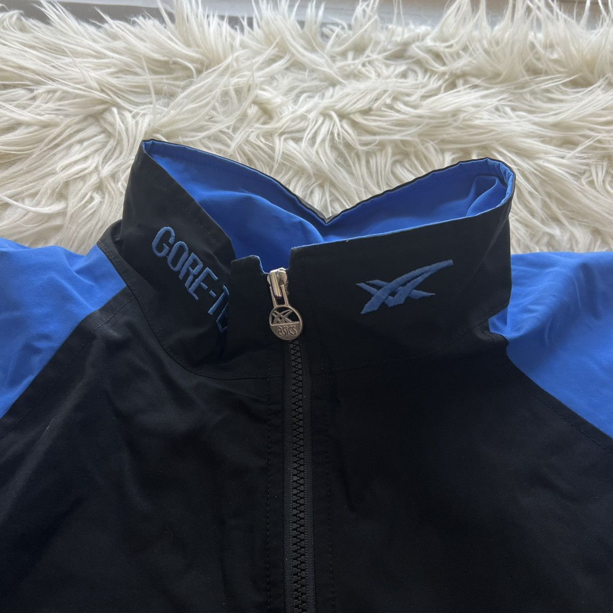 Asics Vintage 90s ASICS Gore Tex Zip Windbreaker Jacket Retro L Size US L / EU 52-54 / 3 - 3 Thumbnail