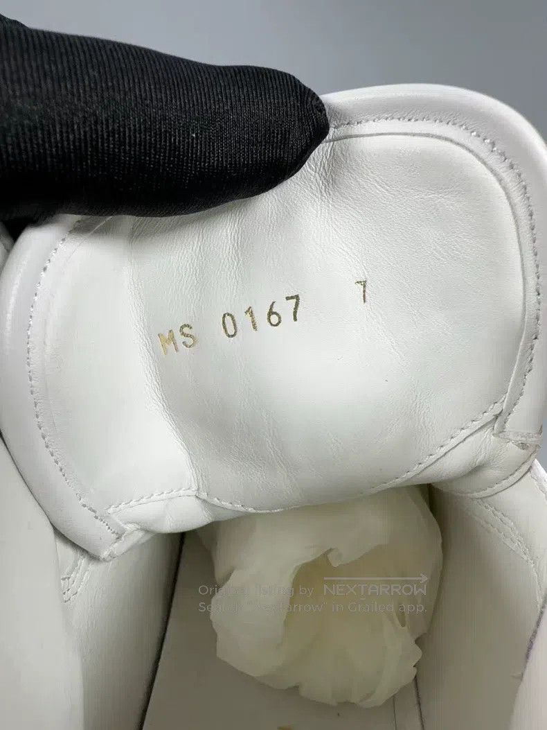 Louis Vuitton Louis Vuitton White riboli high-top casual shoes Size US 7 / EU 40 - 8 Thumbnail