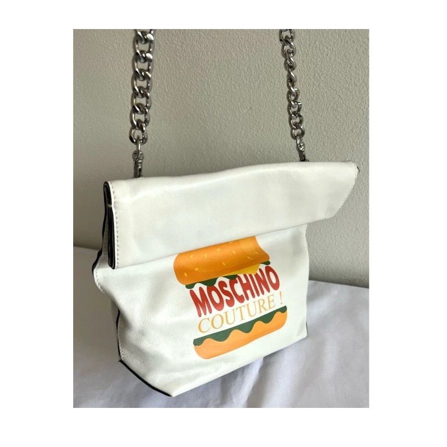 Moschino SS22 Moschino Couture Jeremy Scott The Diner Bag Hamburger Size ONE SIZE - 8 Thumbnail