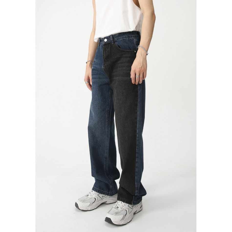 Japanese Brand Retro loose high street straight leg jeans Size US 32 / EU 48 - 4 Thumbnail