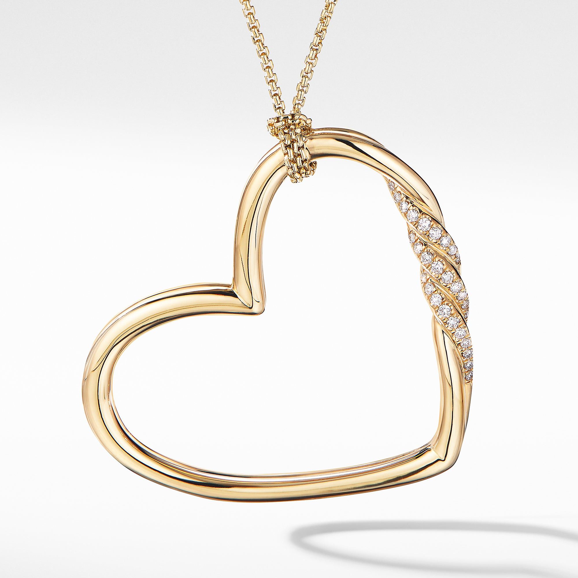 David Yurman o1w1db10325 N16144D Necklace in 18K Gold with Pave Diamond Size ONE SIZE - 1 Preview