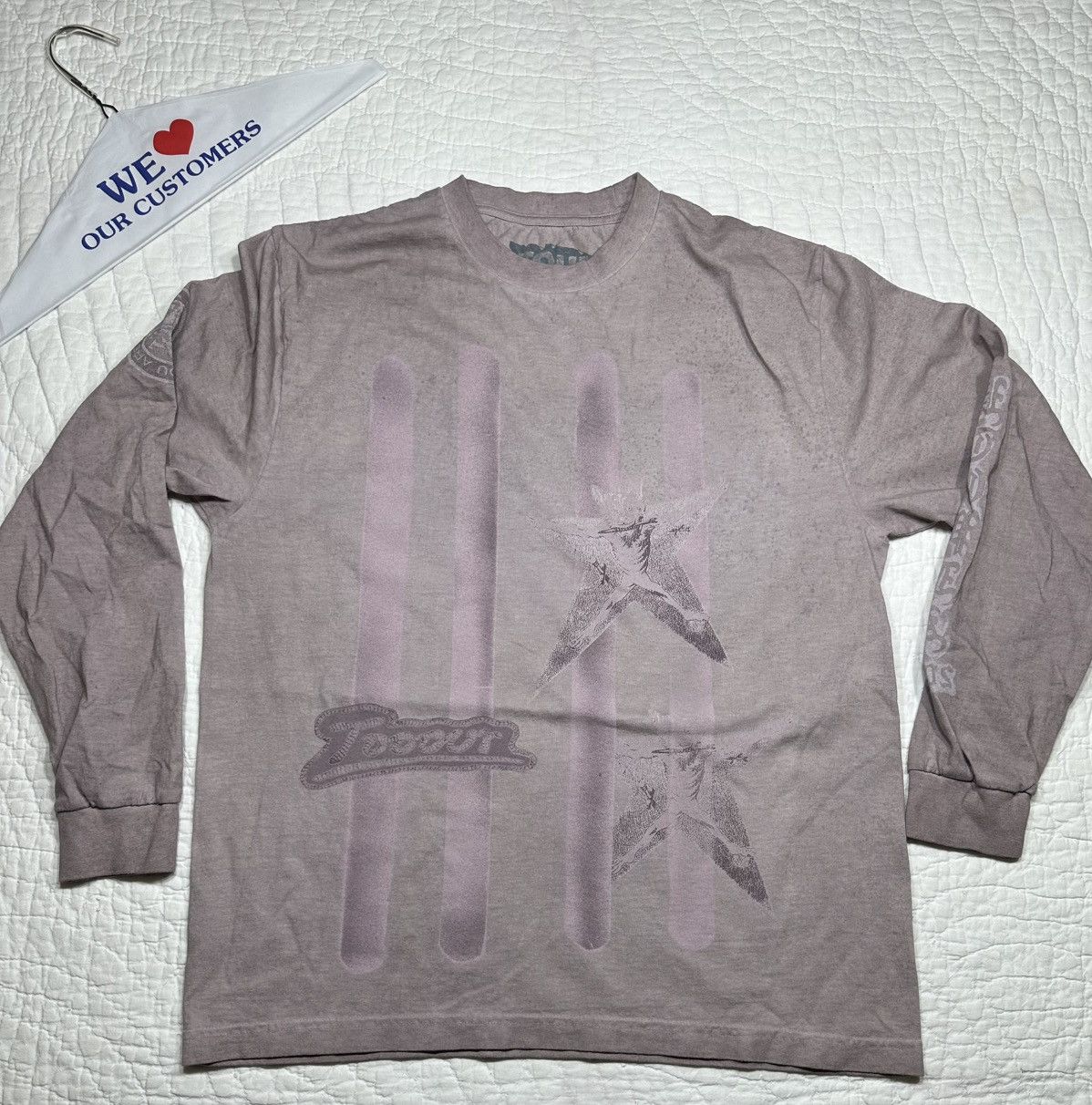 Travis Scott Travis Scott MetLife Exclusive Taupe Long Sleeve Size Large Size US L / EU 52-54 / 3 - 1 Thumbnail