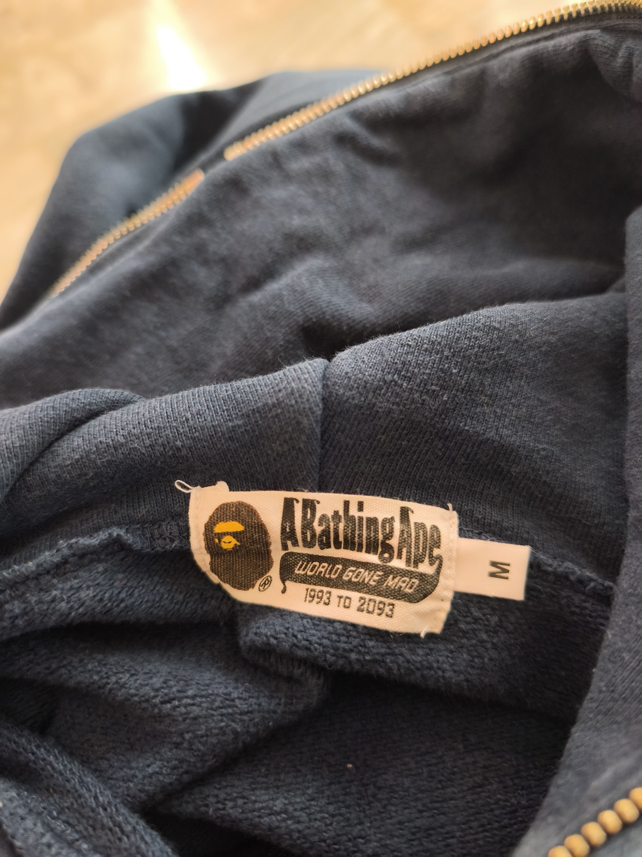 Bape Bape 1 point zip up hoodie Size US M / EU 48-50 / 2 - 8 Thumbnail