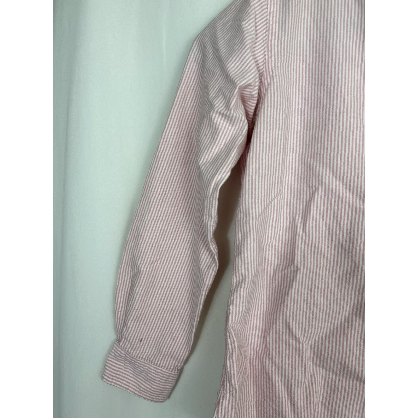 Ralph Lauren Ralph Lauren Mens Custom Fit Long Sleeve Button-Down Pink Striped Shirt M Multicolor Womens? Size US M / EU 48-50 / 2 - 2 Thumbnail
