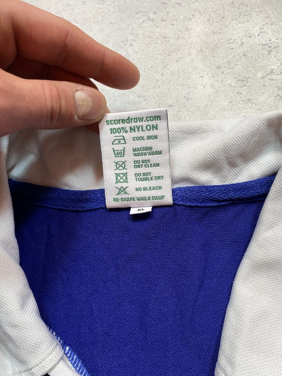 Other Chelsea 1975-1984 Home Soccer Jersey Football Score Draw Size US XL / EU 56 / 4 - 7 Thumbnail