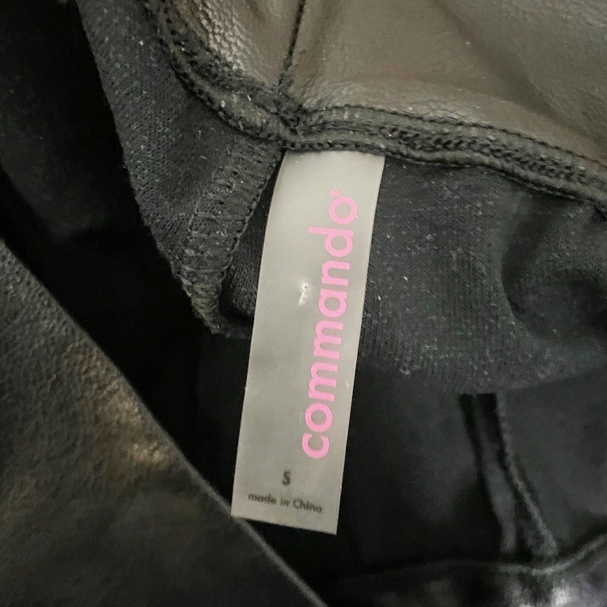 Commando Commando Faux Vegan Leather Mid Rise Size 27" / US 4 / IT 40 - 2 Thumbnail