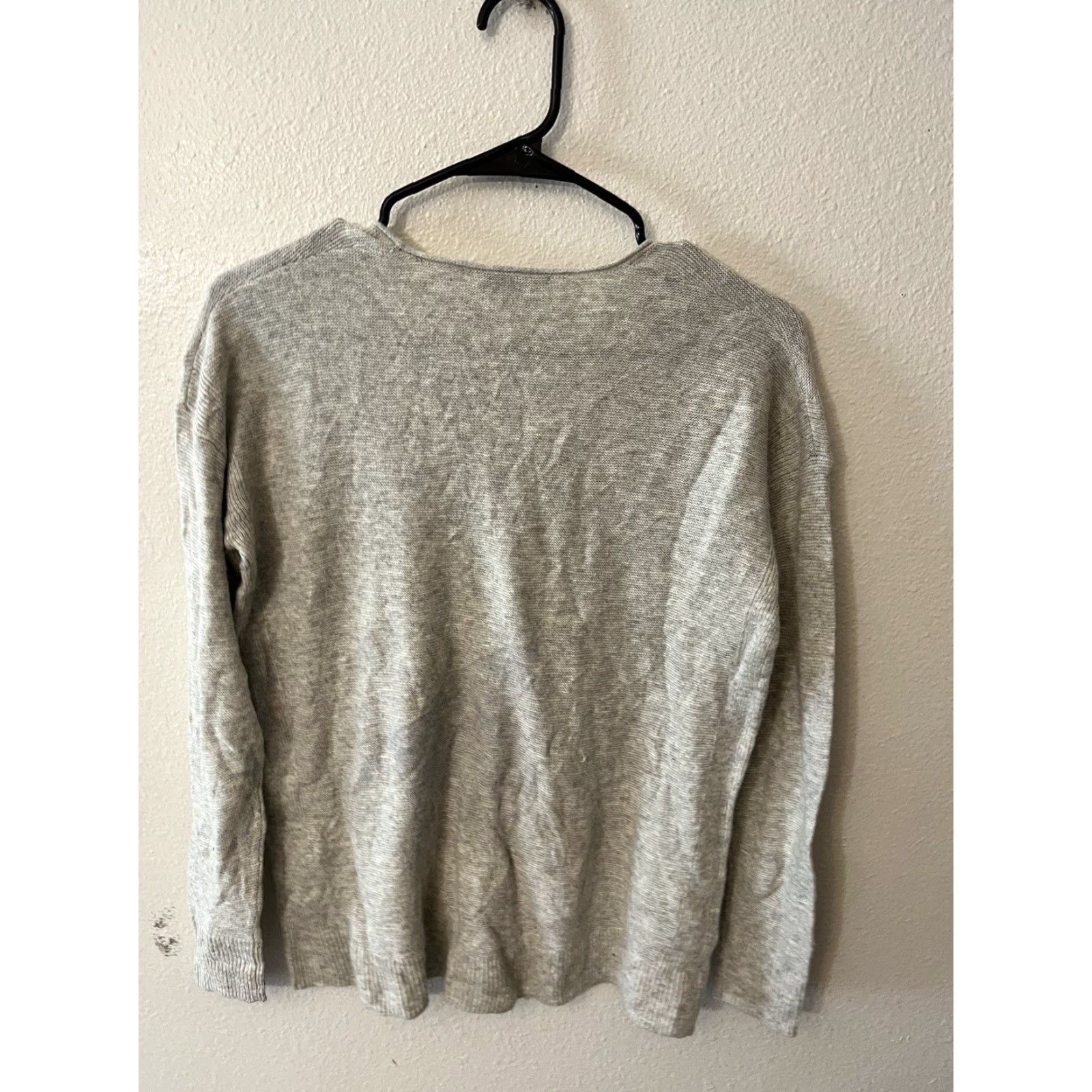 Madewell VINTAGE Madewell Women's Gray Kimball Pullover Sweater XS K5760 Size S / US 4 / IT 40 - 2 Thumbnail