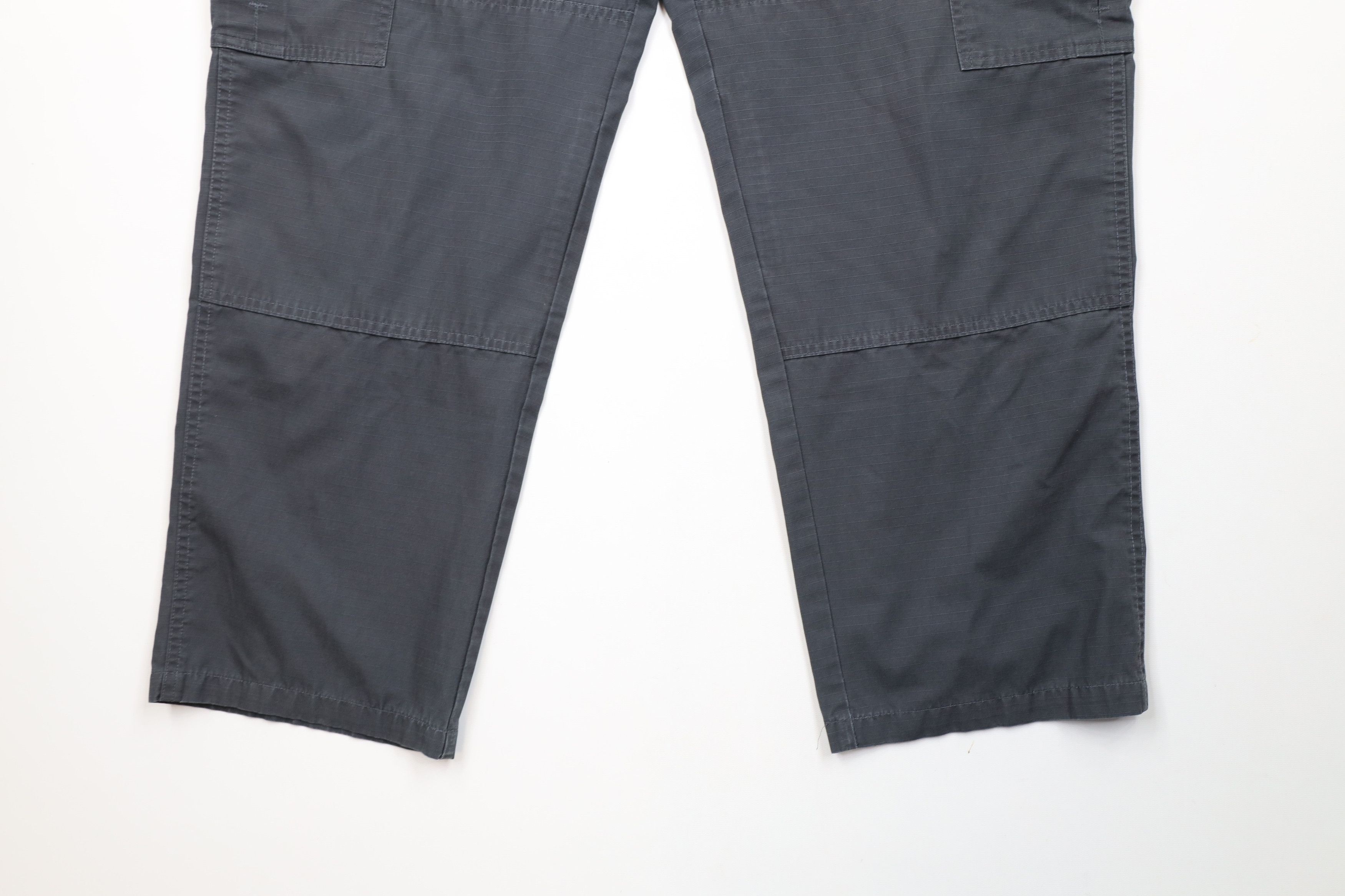 Vintage Vintage Streetwear Tactical Wide Leg Cargo Pants Gray Size US 40 / EU 56 - 4 Thumbnail