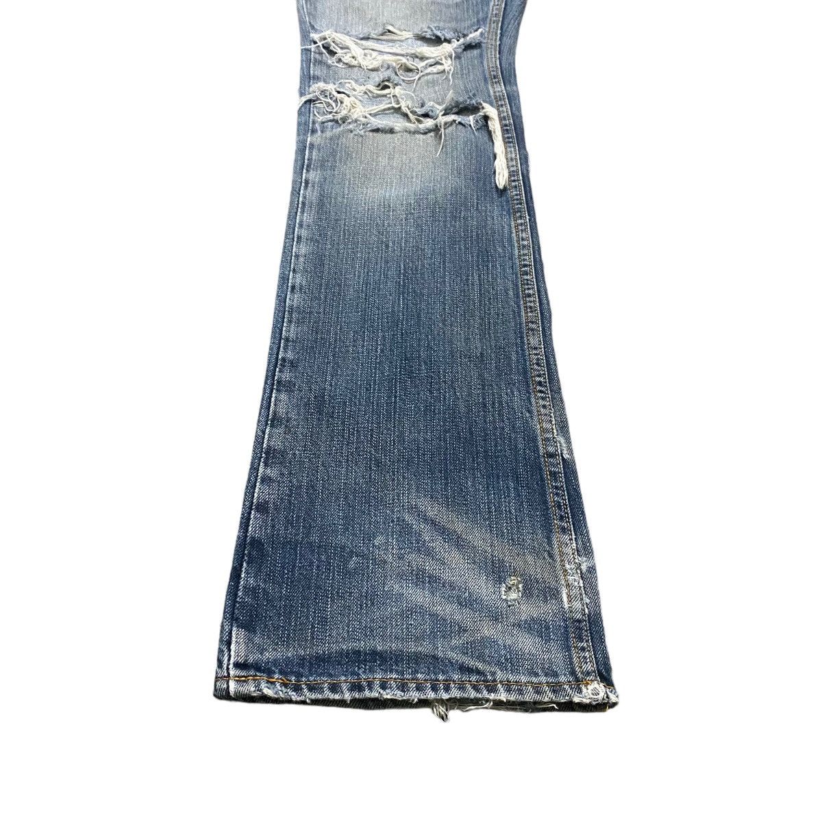 Japanese Brand Japanese Brand TRIXY Thrashed Mudmax Flare Jeans Size US 30 / EU 46 - 10 Thumbnail