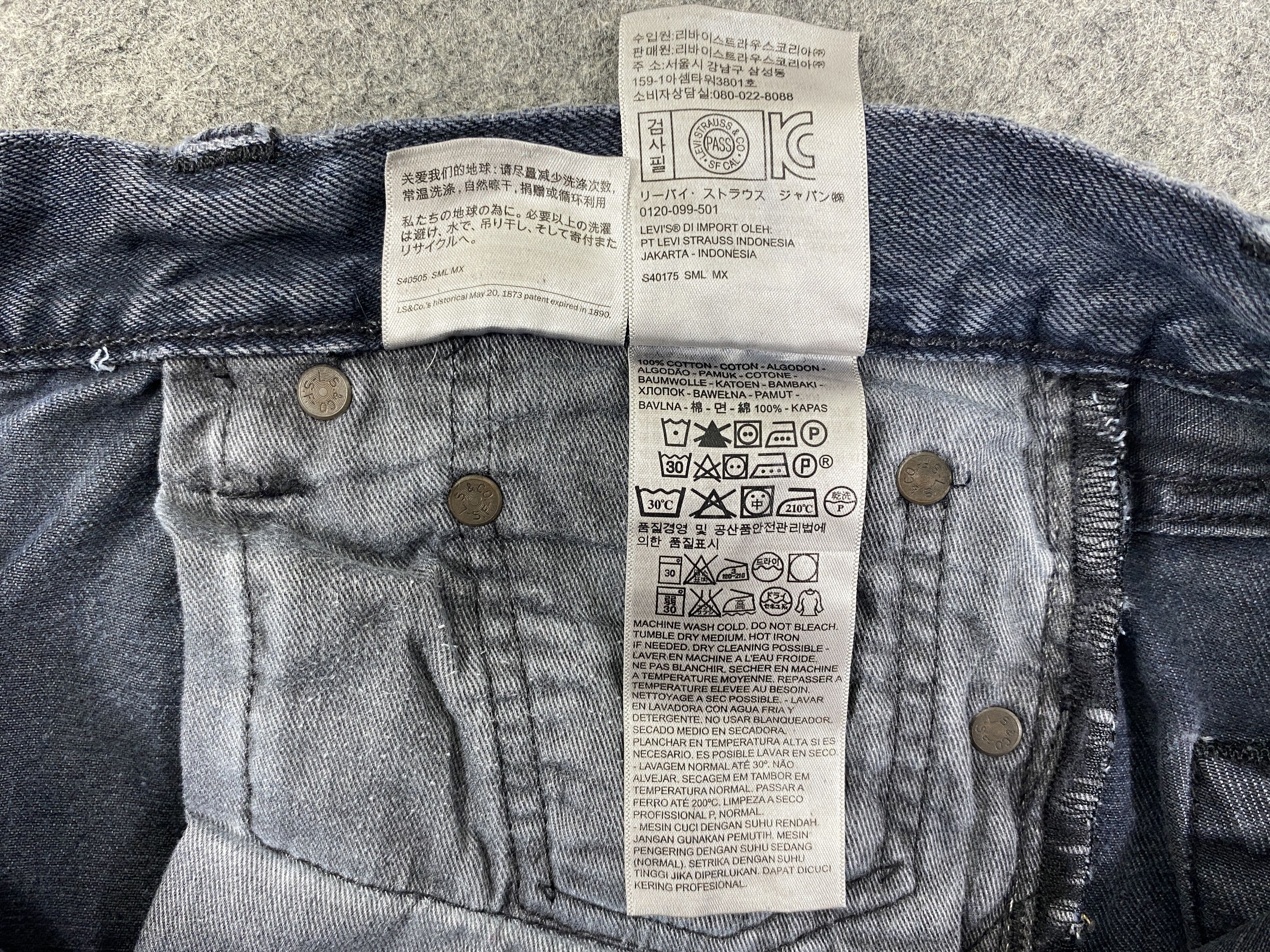 Japanese Brand Dark Blue Vintage Levi's 511 Jeans 32x31 Denim -JN1983 Size US 32 / EU 48 - 9 Thumbnail