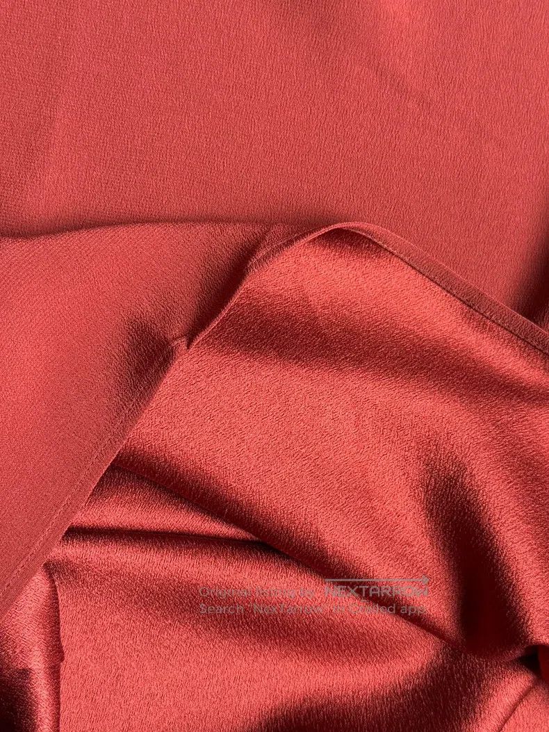 Hermes Hermes Burgundy dress Size XXS / US 00 / IT 34 - 6 Thumbnail