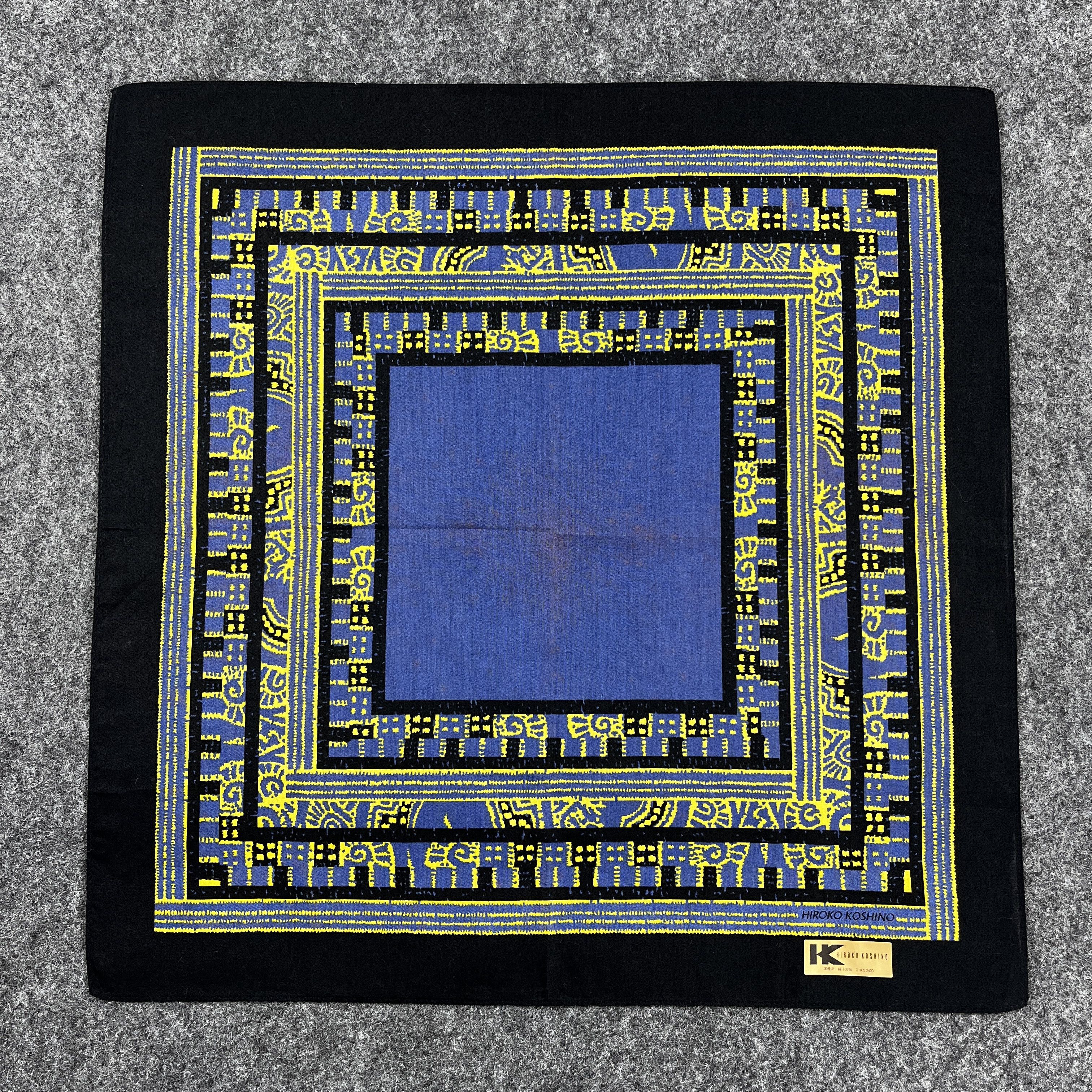 Hiroko Koshino Homme Hiroko Koshino Handkerchief / Bandana / Neckerchief B343 Size ONE SIZE - 2 Thumbnail