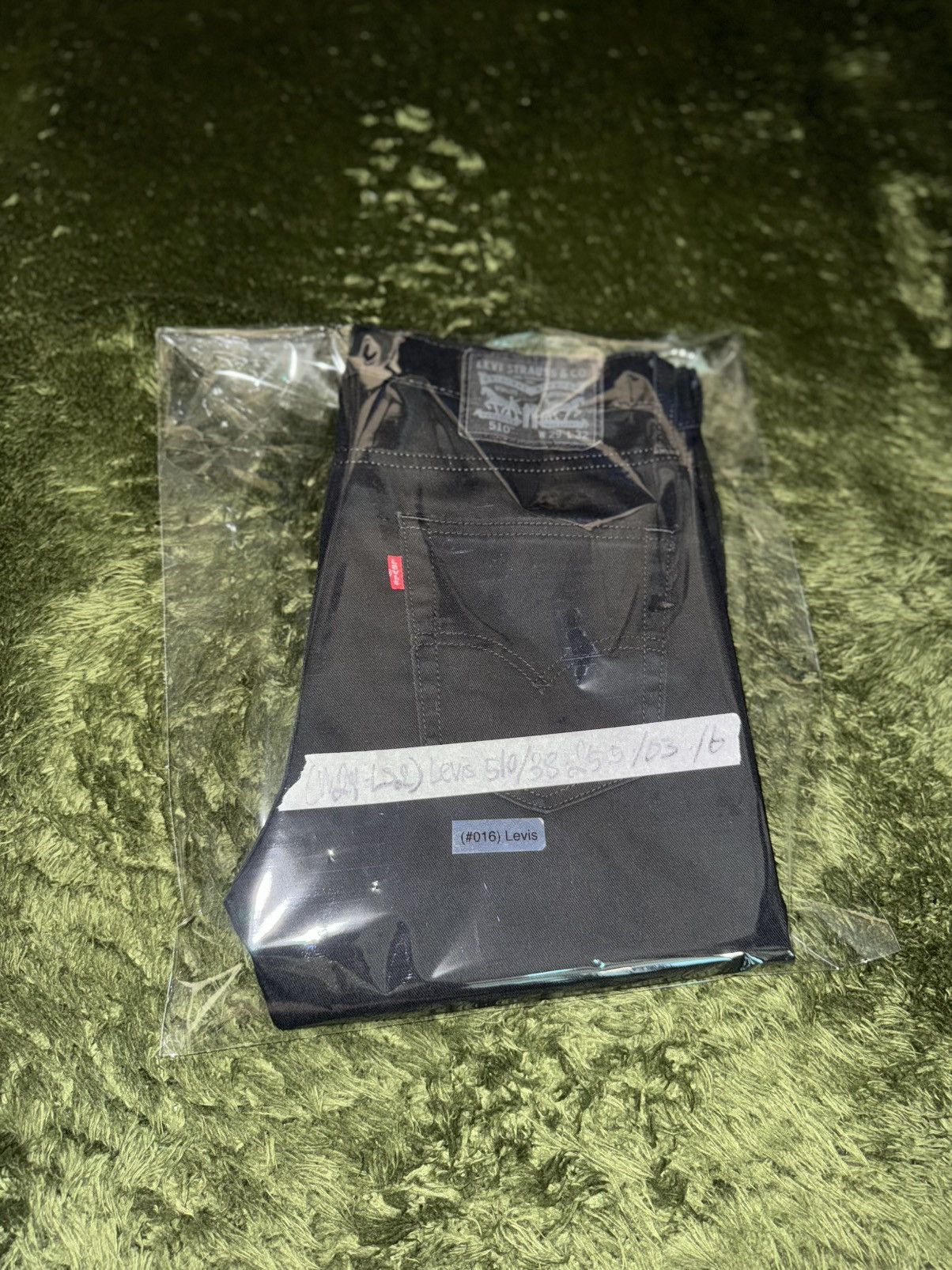 Levi's [W29/L32] Levis 510 washed cotton pants black Size US 29 - 12 Thumbnail
