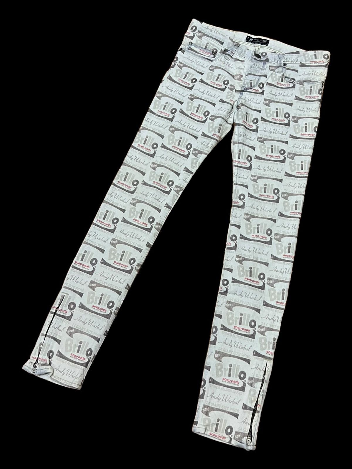 Andy Warhol × Hysteric Glamour × Japanese Brand HYSTERIC GLAMOUR X ANDY WARHOL JAPANESE BRAND DENIM Size US 30 / EU 46 - 7 Thumbnail