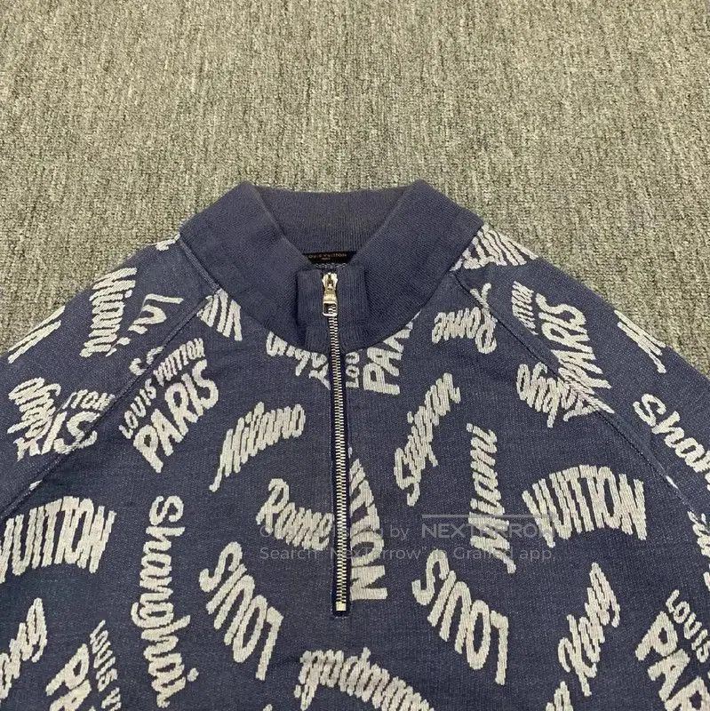 Louis Vuitton Louis Vuitton Men's Blue Cotton Jacket . Size US XXL / EU 58 / 5 - 6 Thumbnail