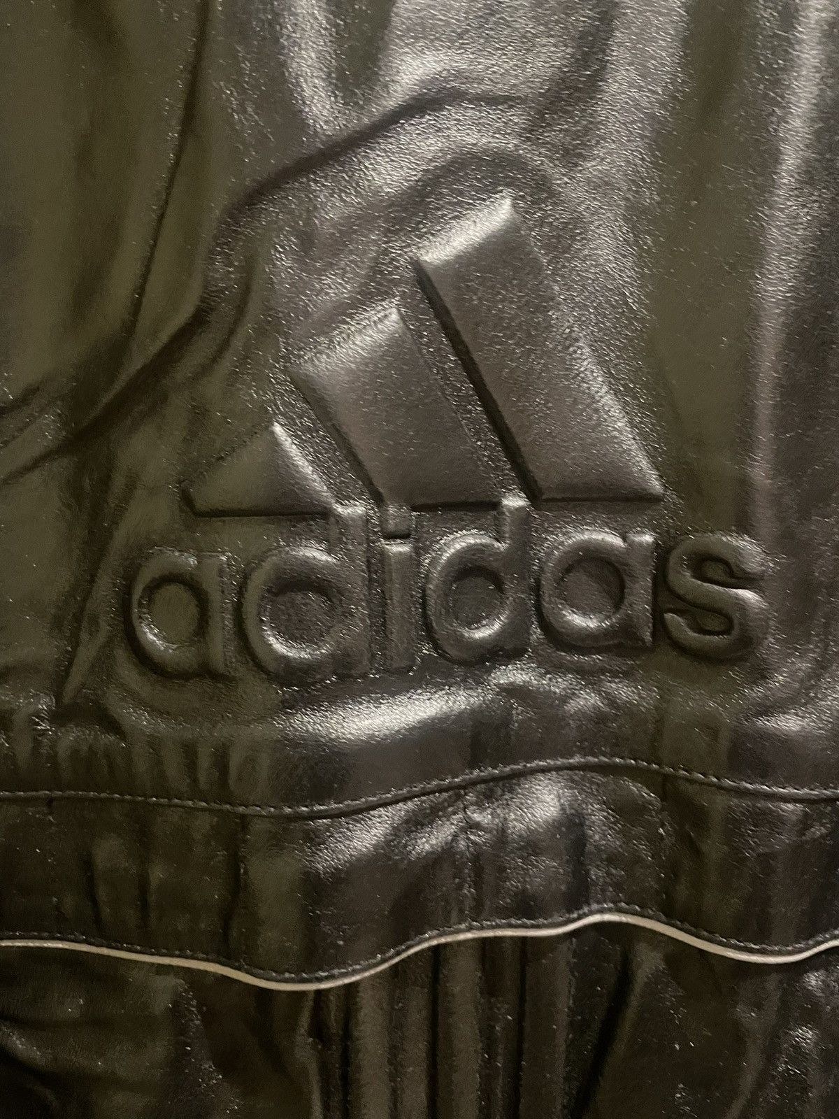 Adidas Adidas Leather Remix Motjacket Size US M / EU 48-50 / 2 - 10 Thumbnail