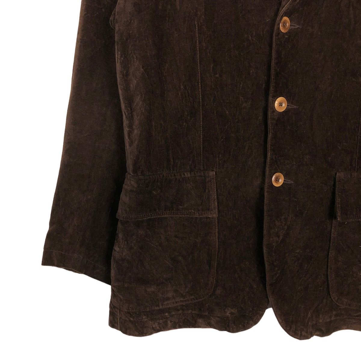Armani Exchange 🔥VINTAGE VELVET CHORE JACKET ARMANI JEANS MADE IN ITALY Size US M / EU 48-50 / 2 - 4 Thumbnail