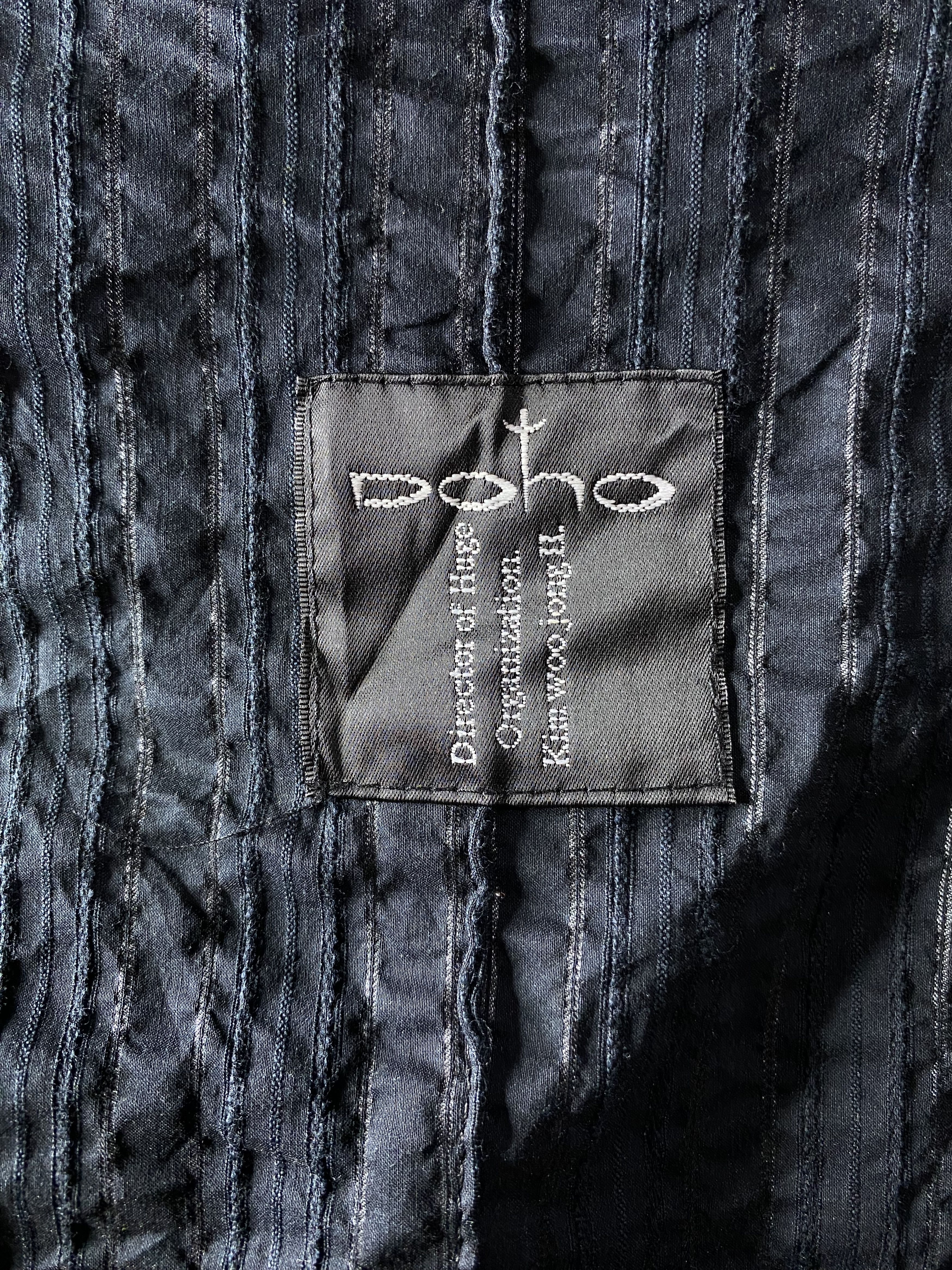 If Six Was Nine × Japanese Brand × Le Grande Bleu (L.G.B.) Doho assymmetric buttons shirt japanese brand Size US M / EU 48-50 / 2 - 7 Thumbnail