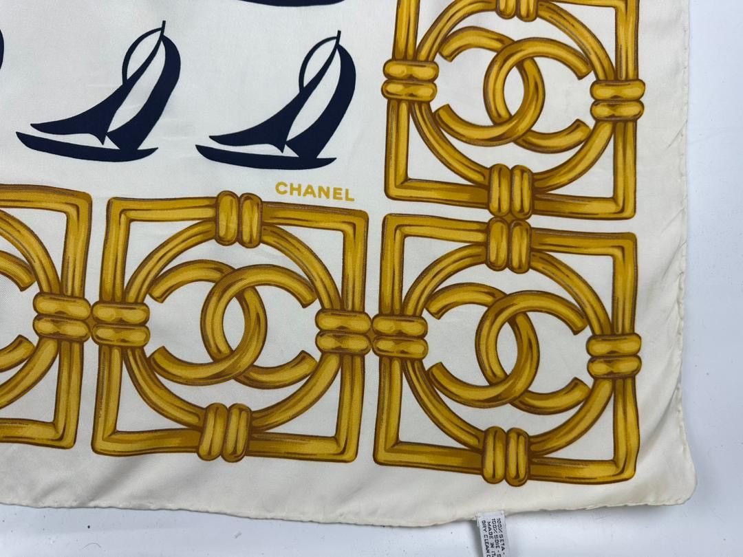 Chanel chanel silk scarf tc51 Size ONE SIZE - 3 Thumbnail